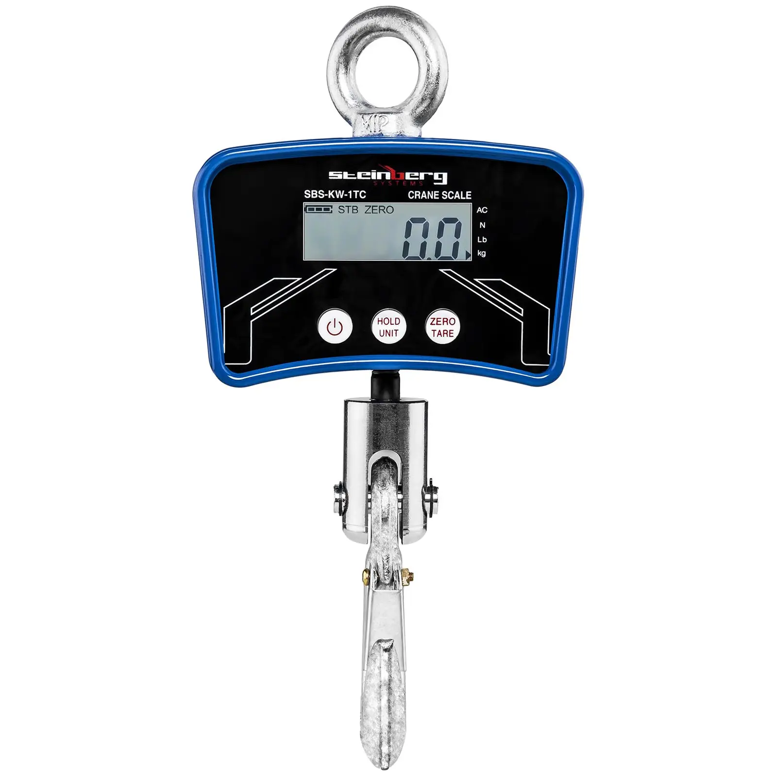 Jeřábová váha - 1 000 kg / 0,2 kg - LCD - digitální (Tárování: Ano)
