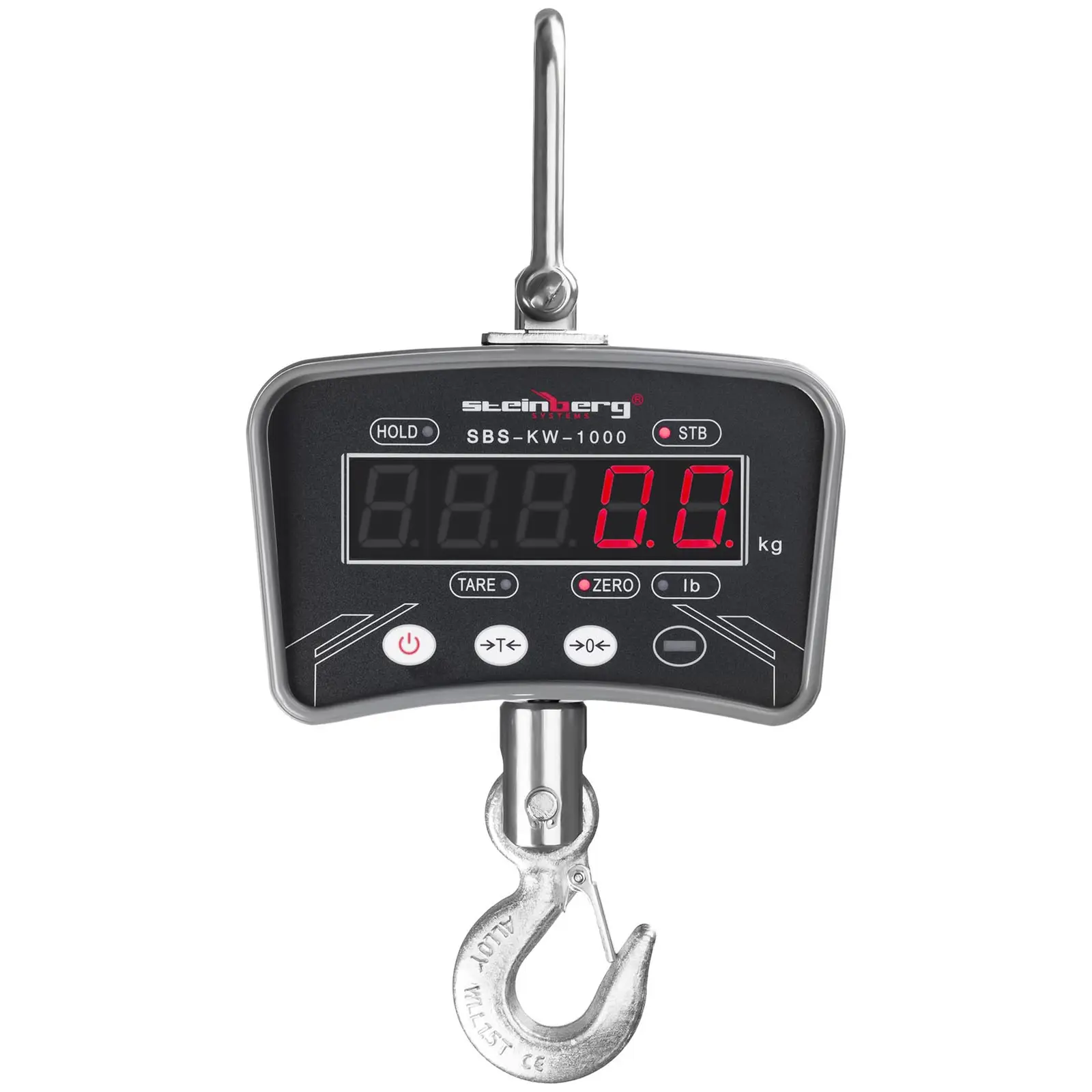Jeřábová váha - 1000 kg / 0,2 kg - LED - digitální (Přesnost: 0.2 kg)