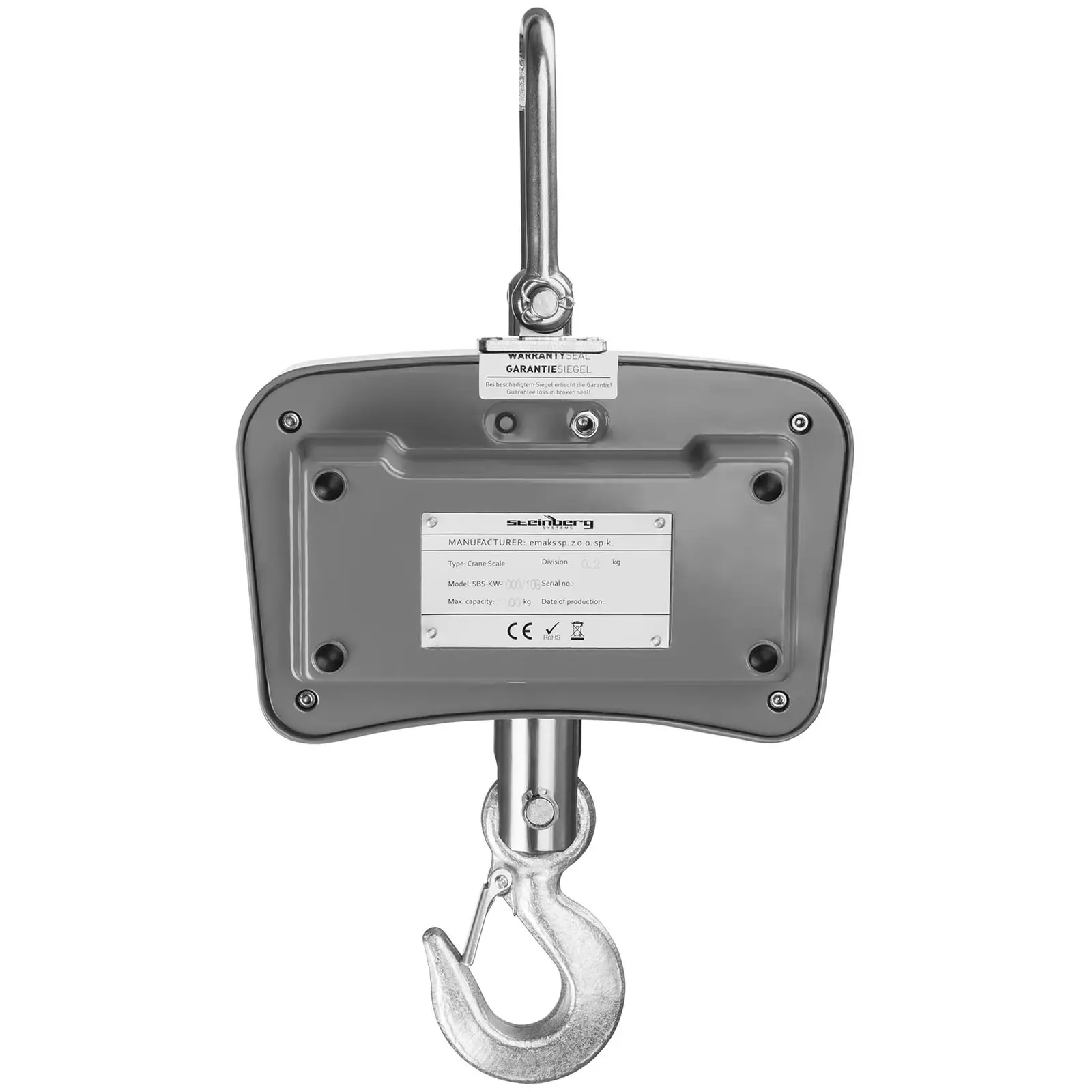 Jeřábová váha - 1000 kg / 0,2 kg - LED - digitální (Tárování: Ano)