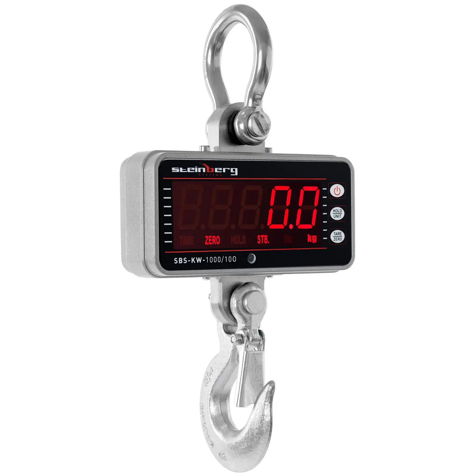 Jeřábová váha - 1000 kg / 0,5 kg - LED - digitální - dálkové ovládání (Přesnost: 0.5 kg)