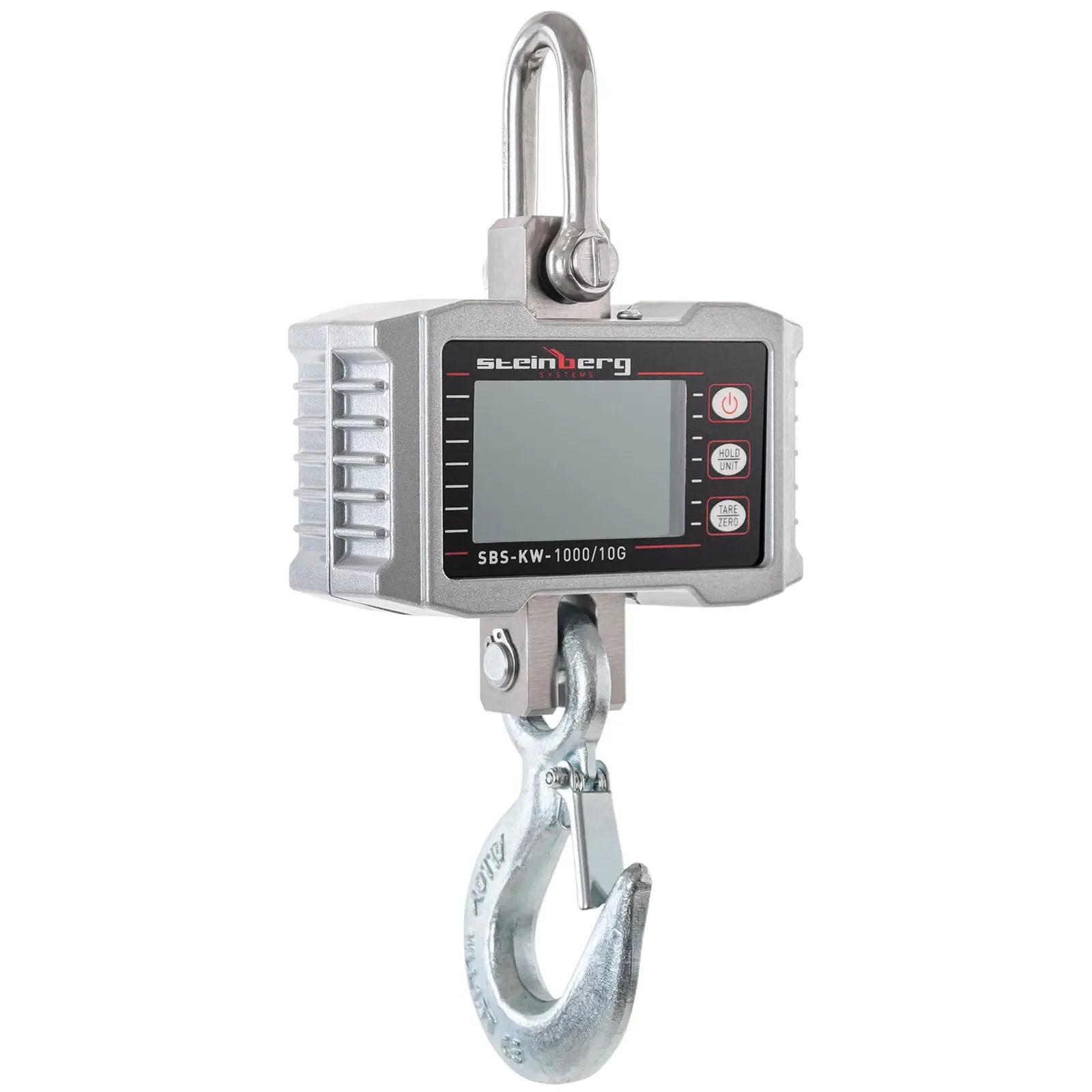 Kranvekt - 1 000 kg / 0,5 kg - LCD - Aluminium