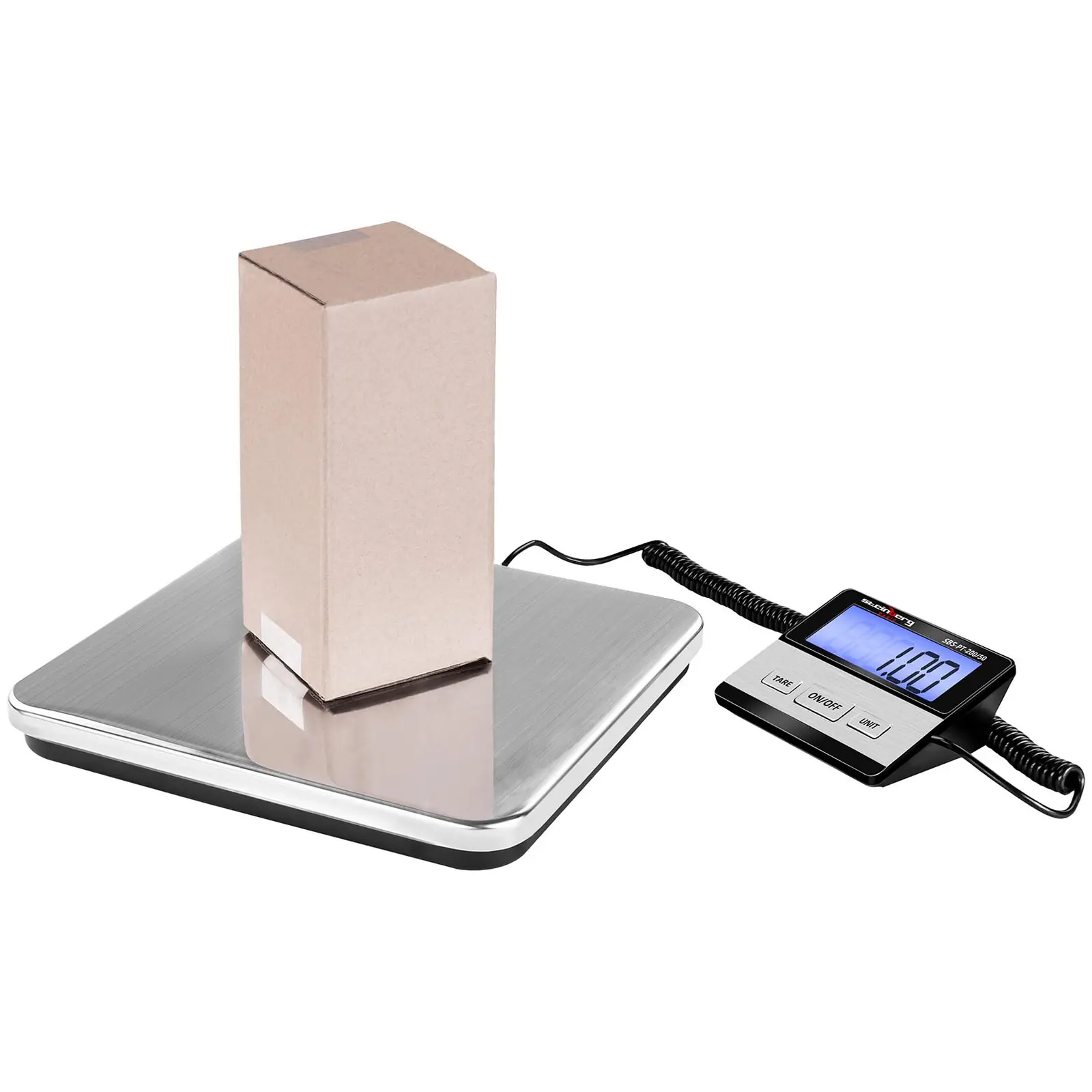 Poštovní váha - 200 kg / 50 g - Basic - digitální - externí LCD displej (Ukládání: Ne)
