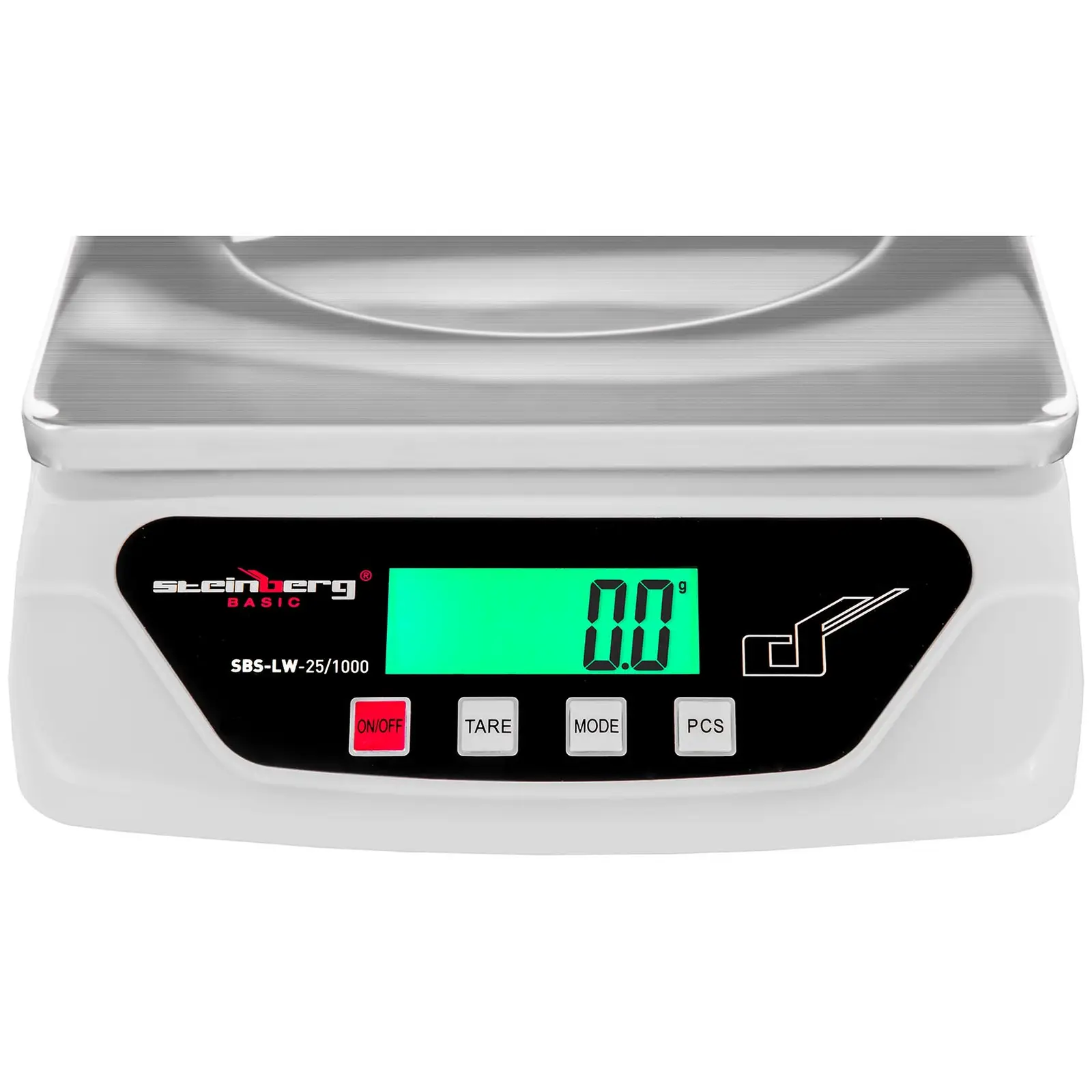 Poštovní váha - 25 kg / 1 g - LCD - Basic (Ukládání: Ne)