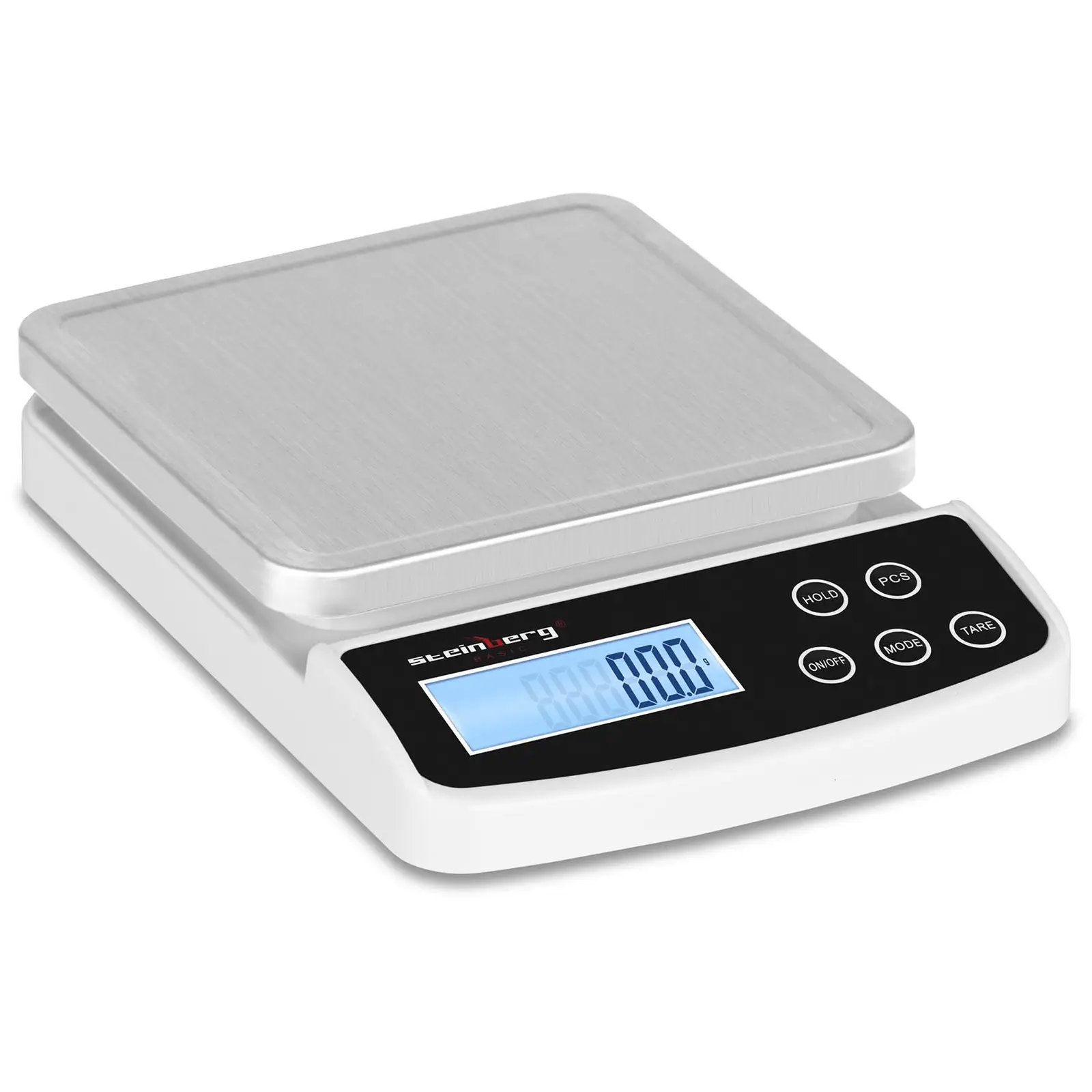Levně Poštovní váha 5 kg / 0,1 g -LCD Basic - Poštovní váhy Steinberg Basic