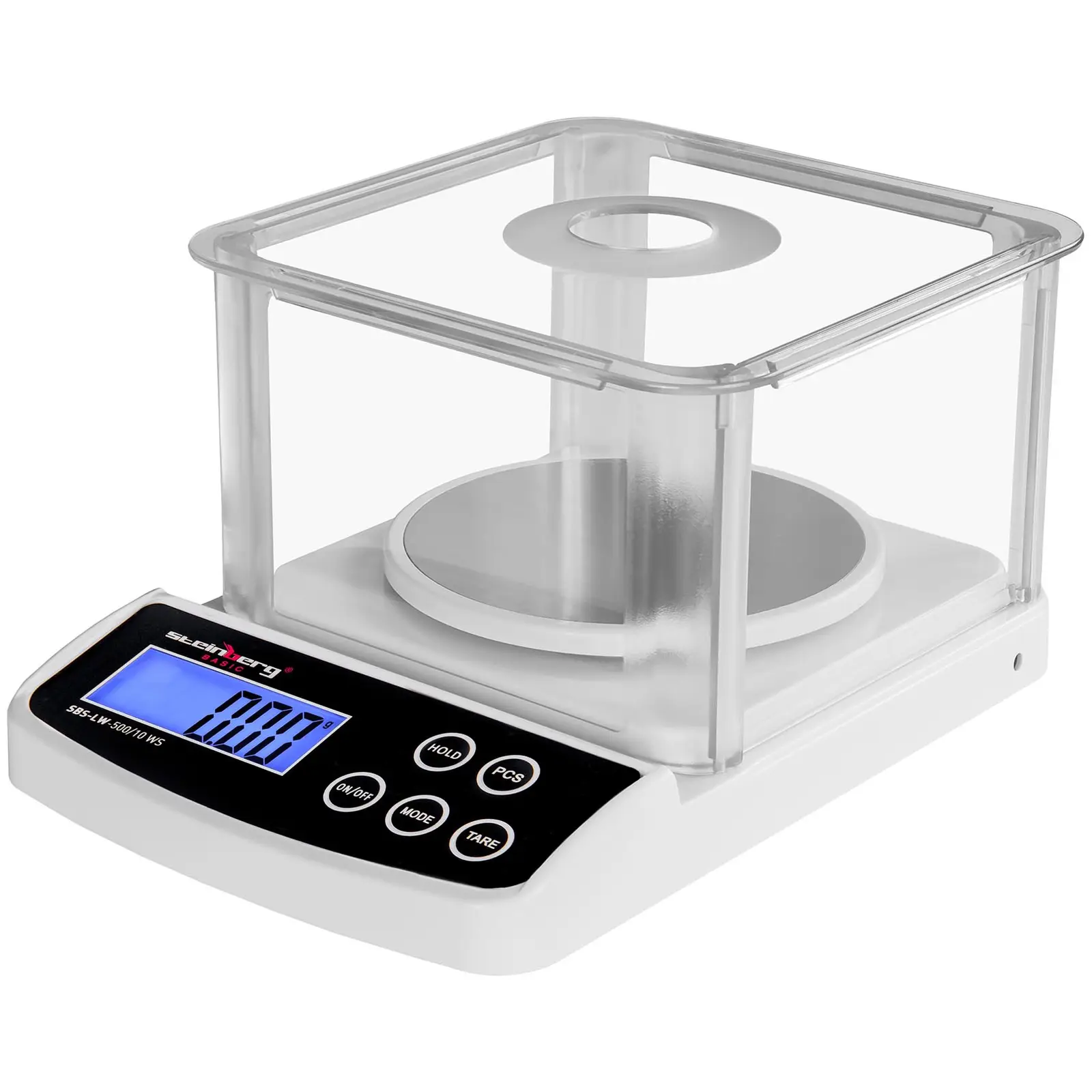 Waga laboratoryjna - 500 g / 0,01 g - osłona - Basic