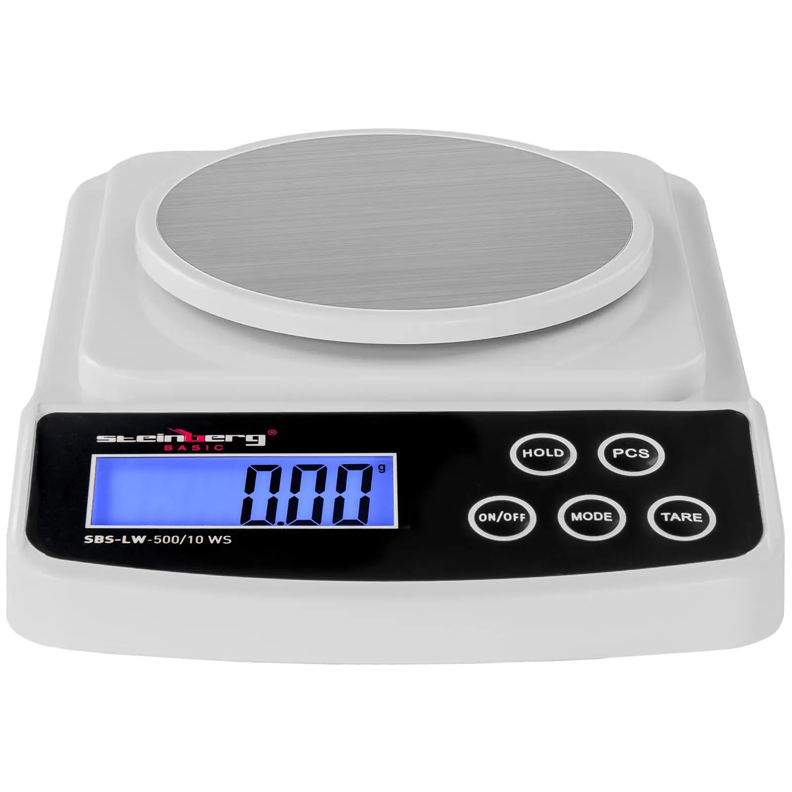 Digitální přesná váha -500g / 0,01 g – Basic – ochrana proti větru  (Hustota: Ne)