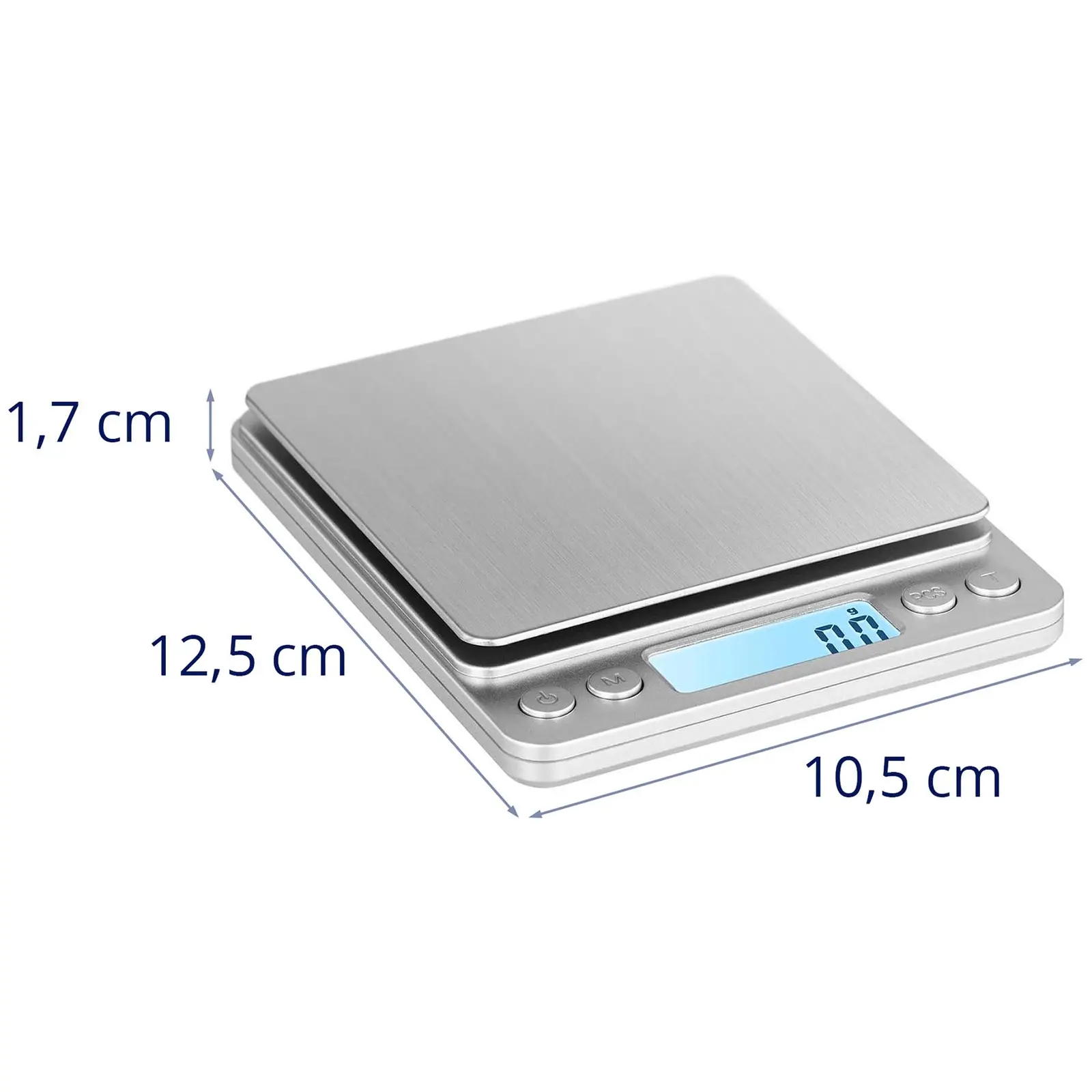 Digital Table Scale - 500 g / 0,01 g - 10 x 10 cm