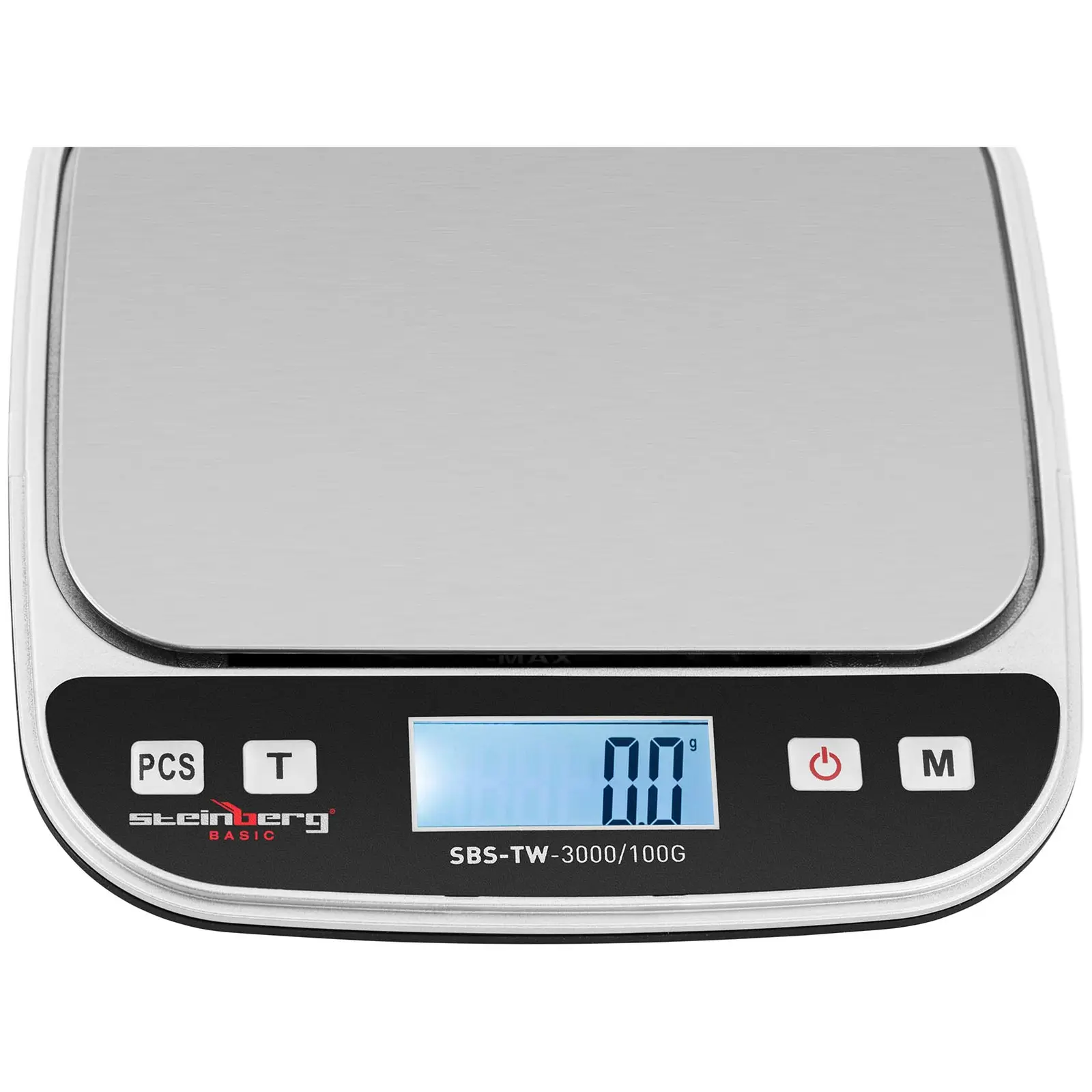 Digitálna stolová váha - 3 kg / 0,1 g - 13 x 9,8 cm - Basic