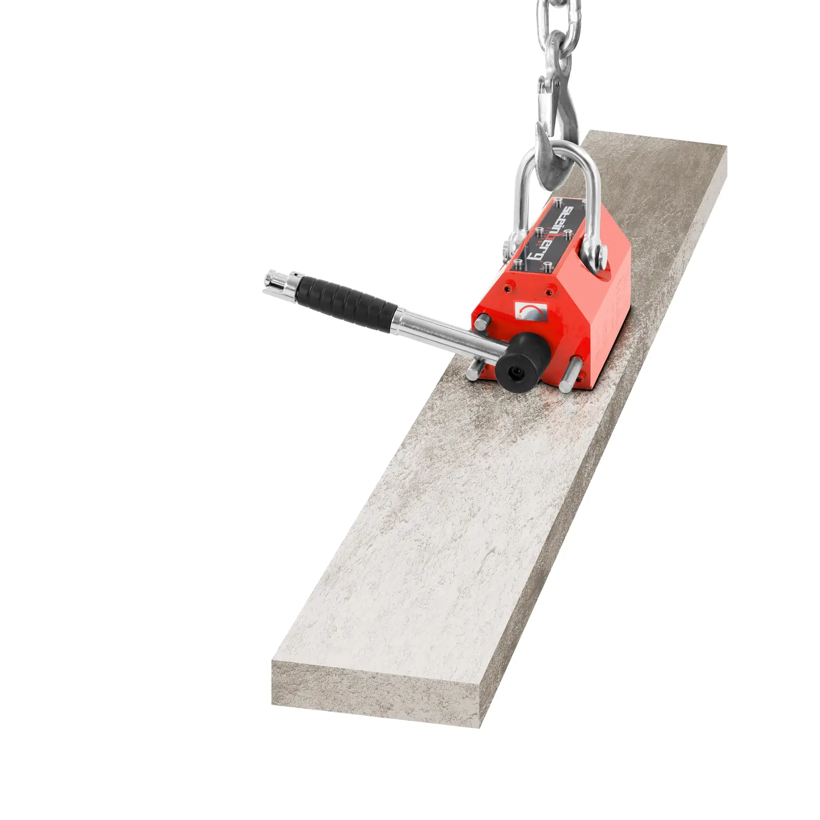 Břemenový magnet - 300 kg (Automatické vypnutí: Ruční páka)