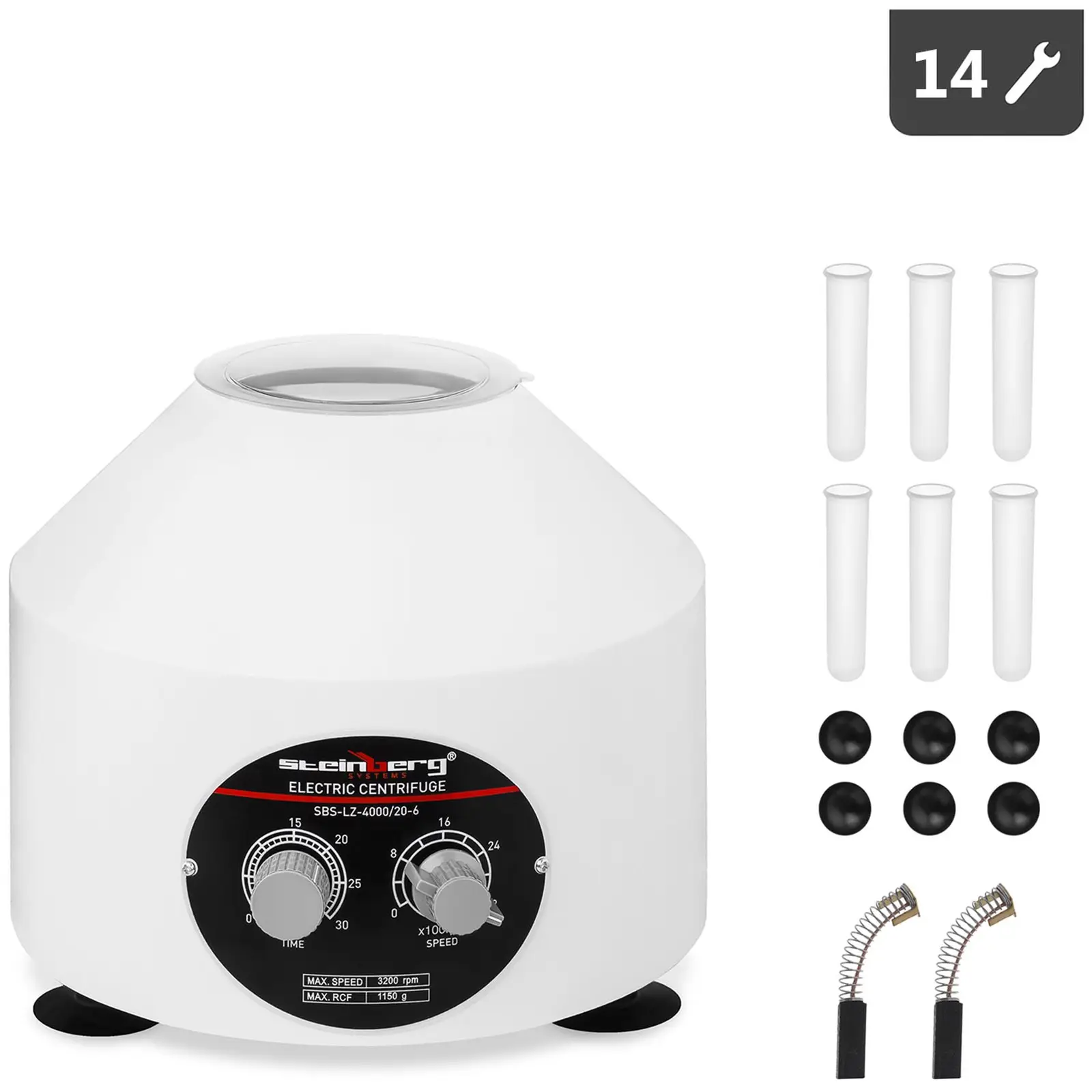 Microcentrifuge - 6 x 20 ml - RCF 1,200 xg