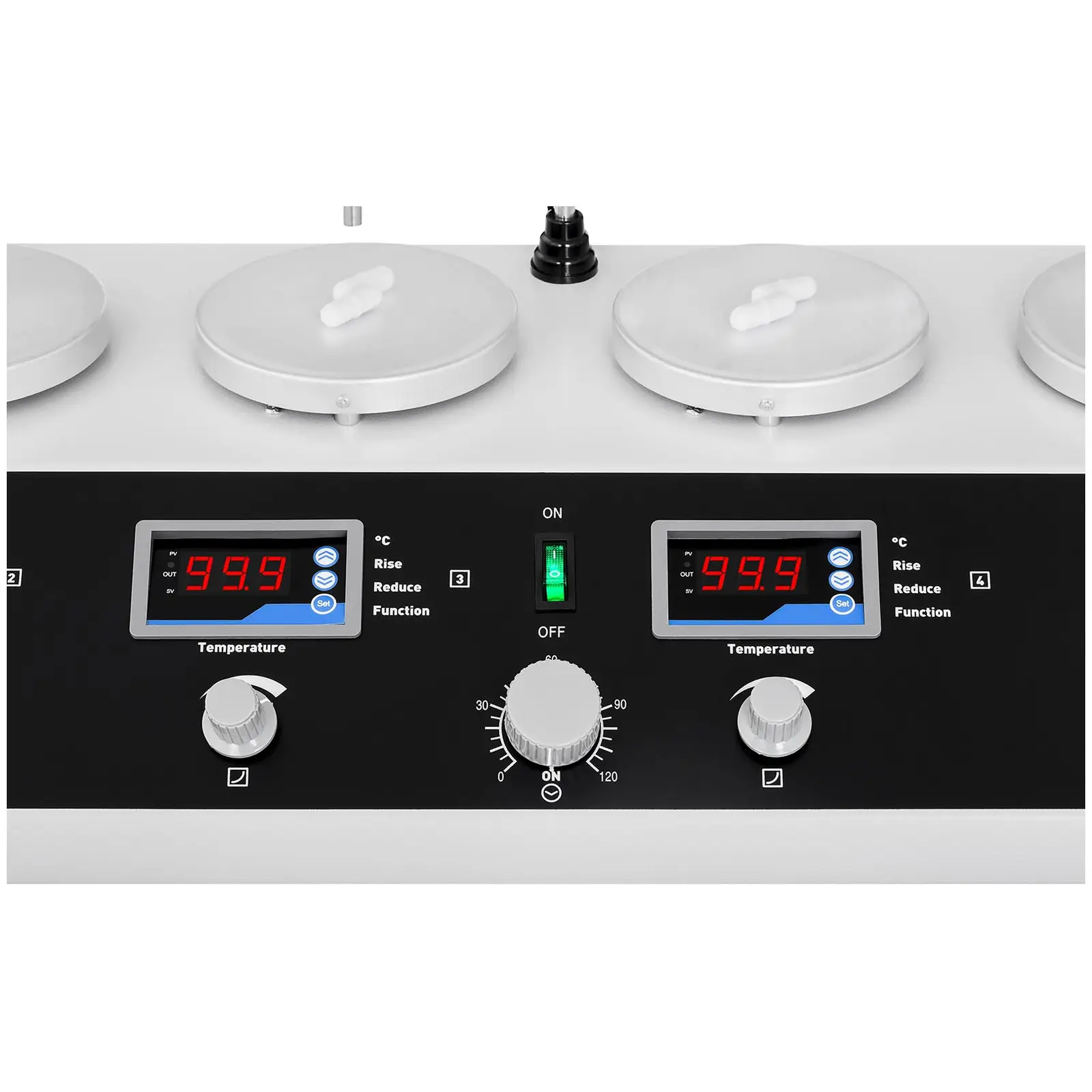 B-varer Magnetic Stirrer with a 6-Unit Hotplate