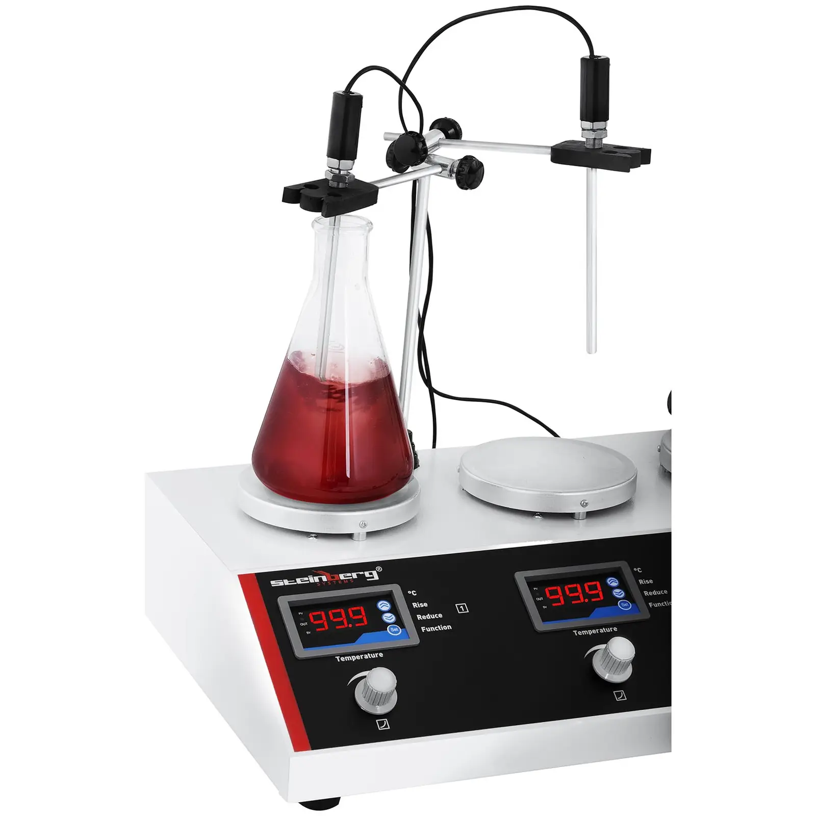 B-varer Magnetic Stirrer with a 6-Unit Hotplate