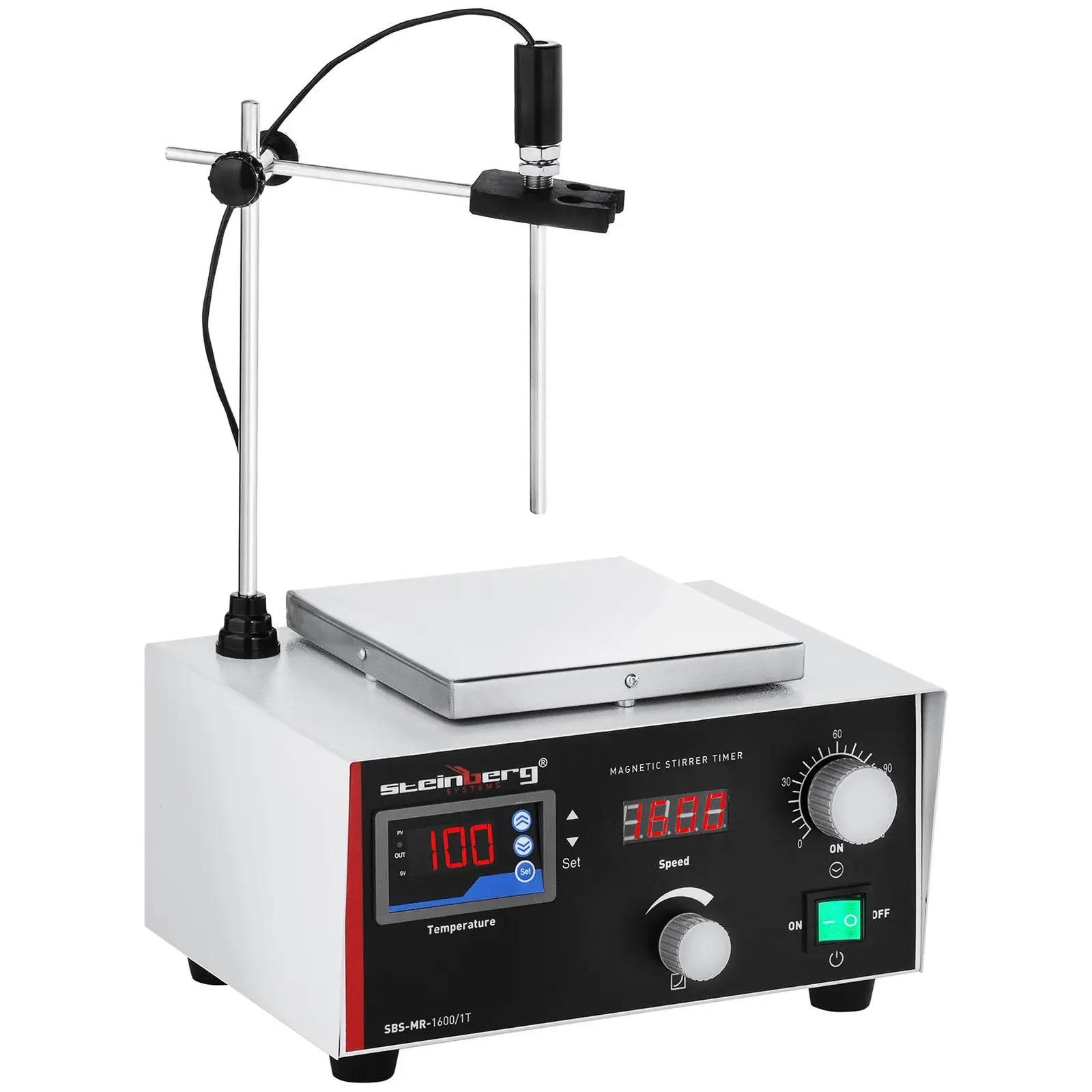 Produtos recondicionados Agitador magnético - 100°C - temporizador
