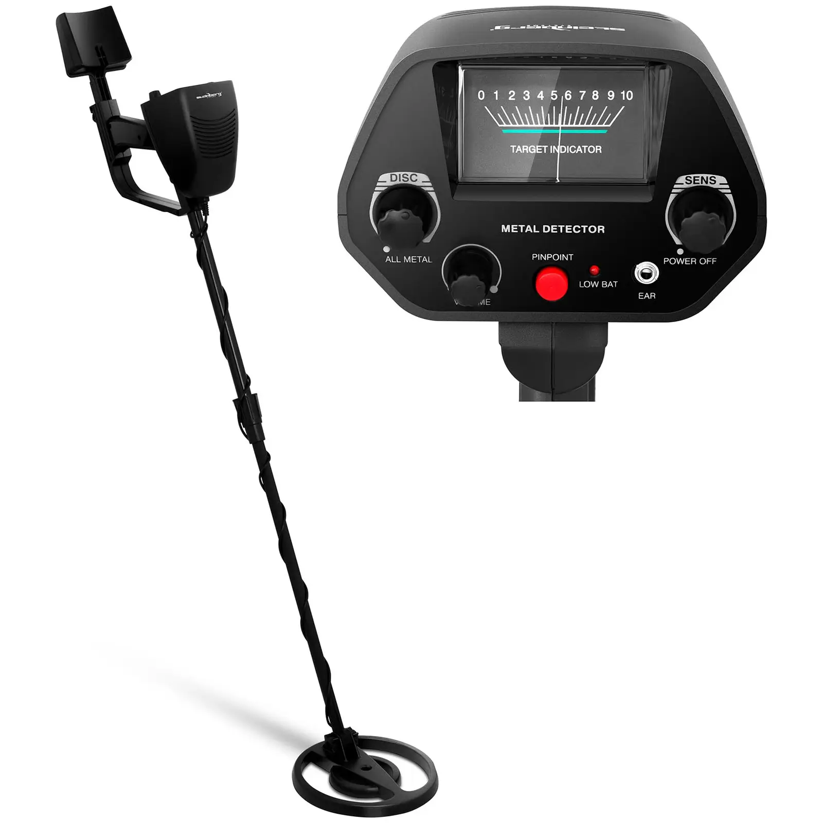 Professional Metal Detector - 2 m / 25 cm - Ø 18.8