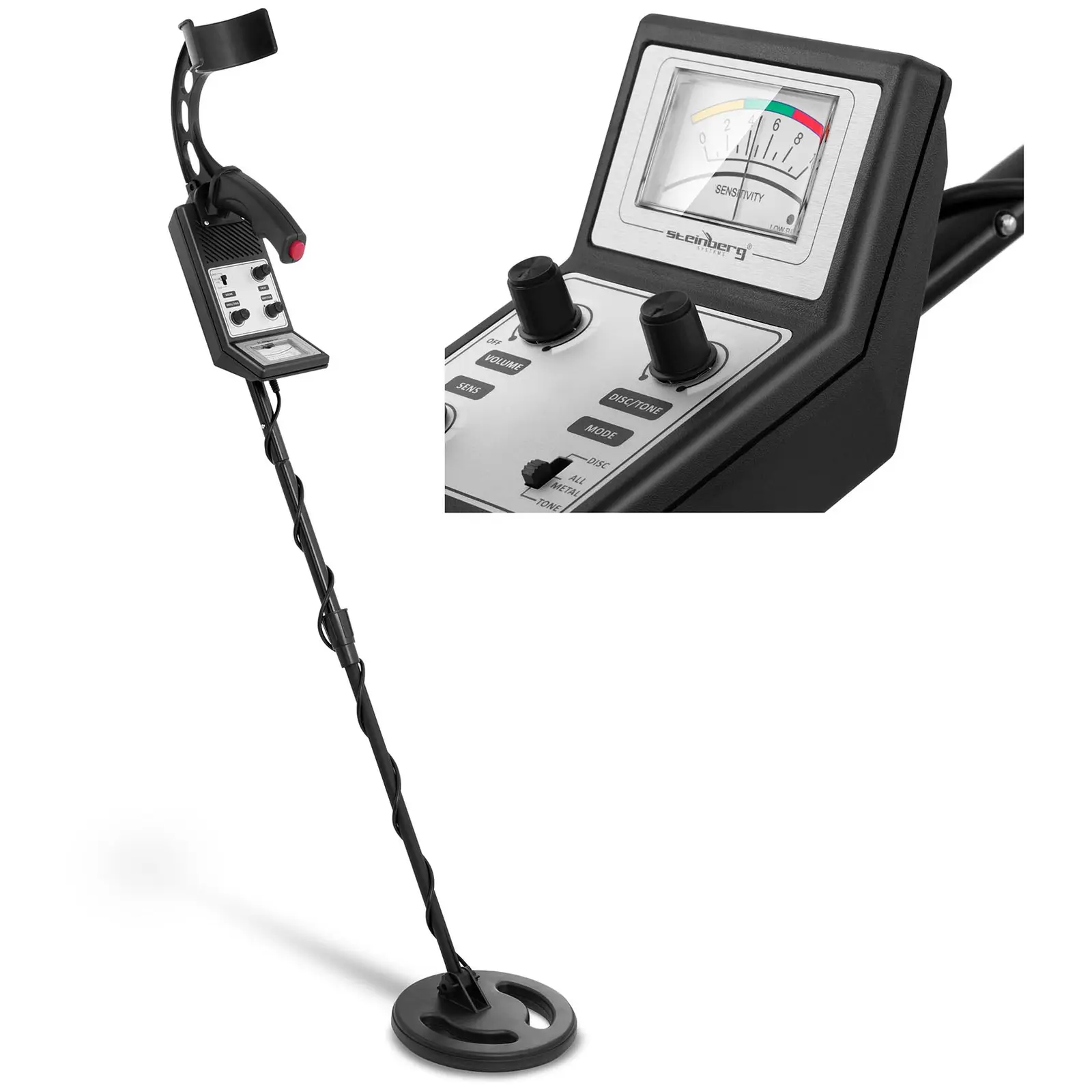 Professional Metal Detector - 200 cm / 25 cm - Ø 20.5