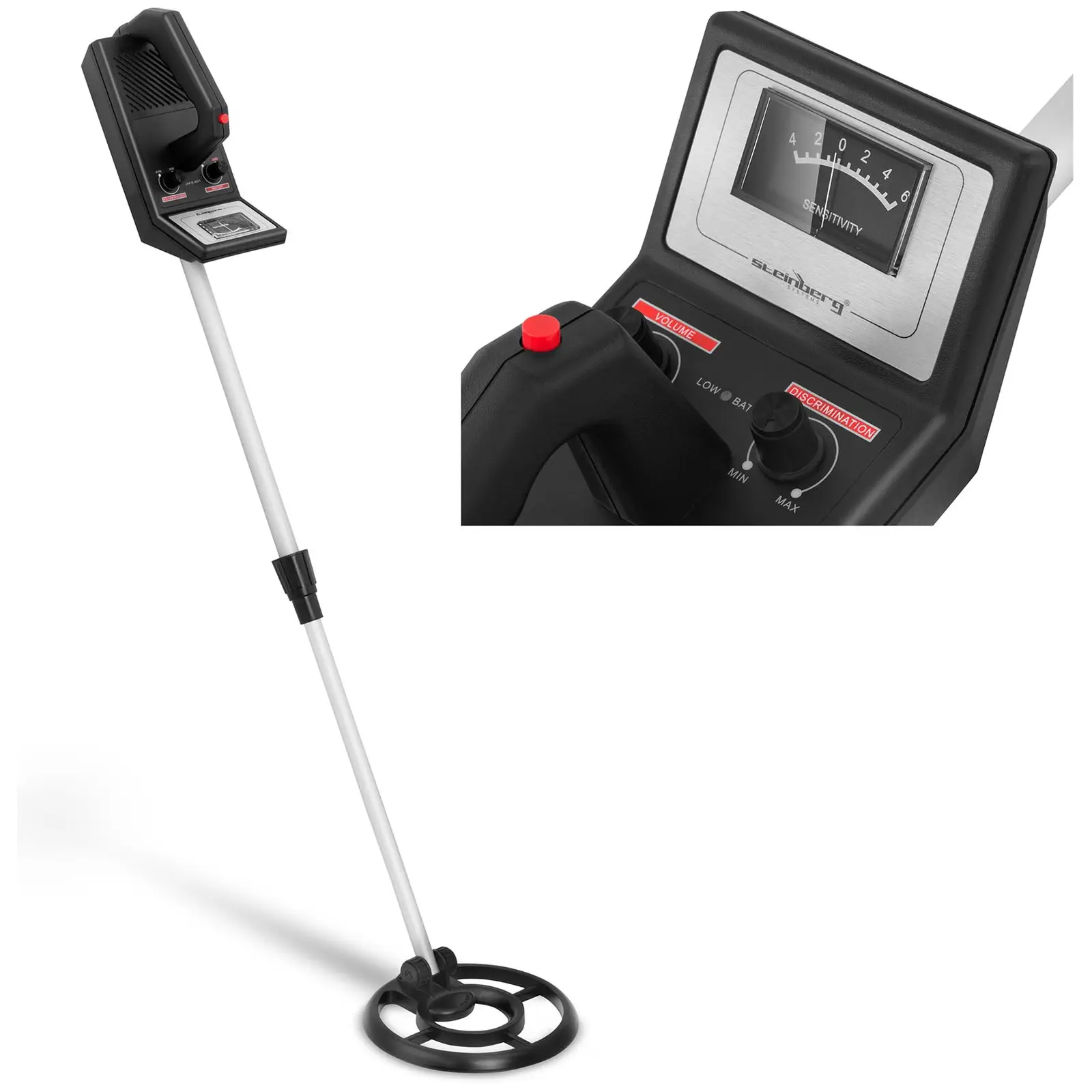 Professional Metal Detector - 100 cm / 14 cm - Ø 19