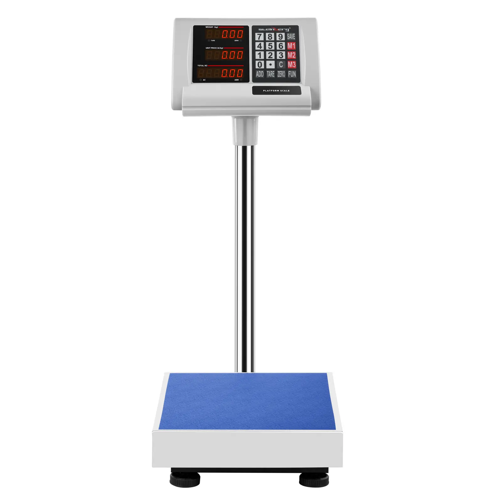 B-Ware Plattformwaage - 100 kg / 0,01 kg - 40 x 30 cm - LED