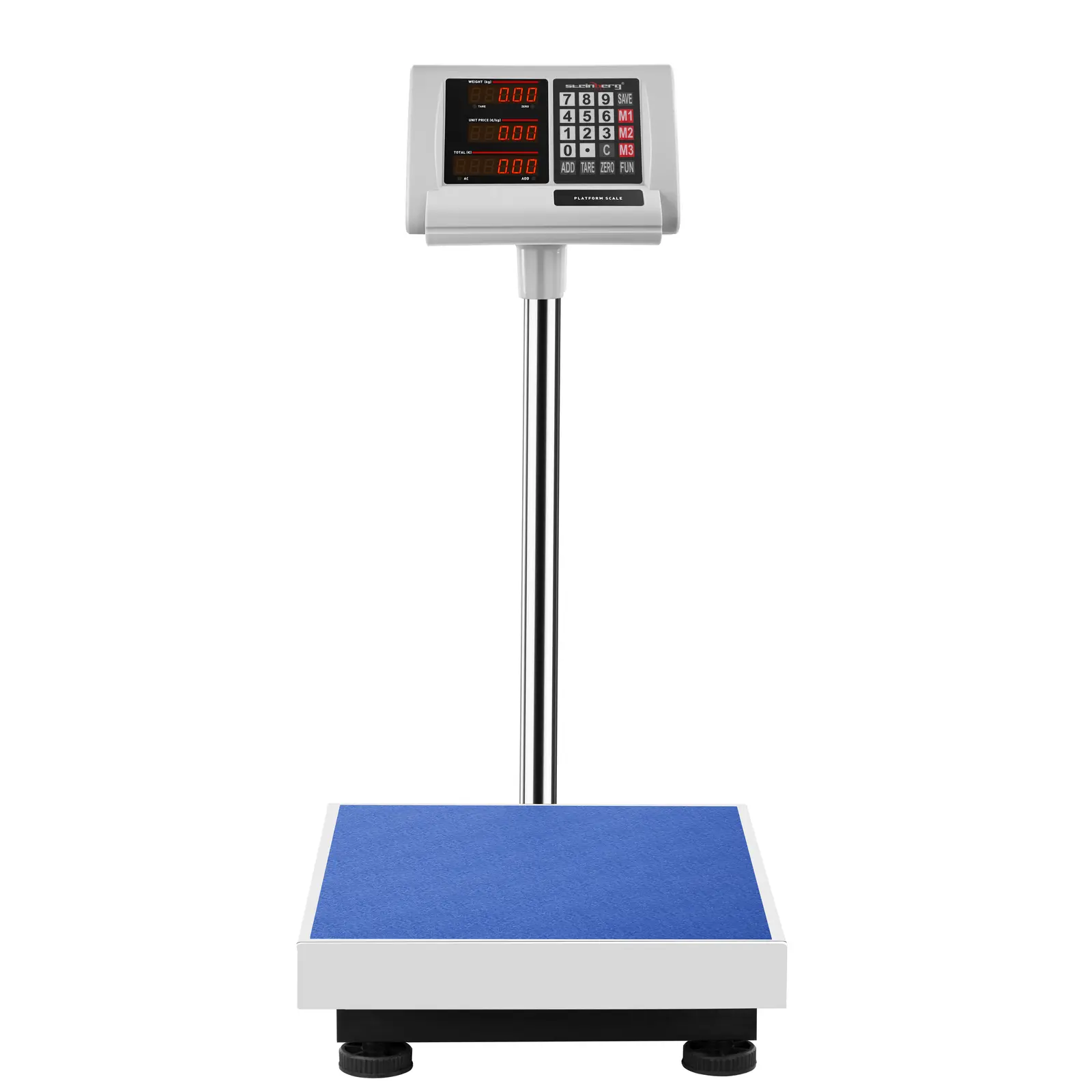 Plošinová váha - 300 kg / 0,05 kg - 50 x 40 cm - LED (Ukládání: Ano)
