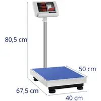 Platform Scale - 300 kg / 50 kg - 50 x 40 cm