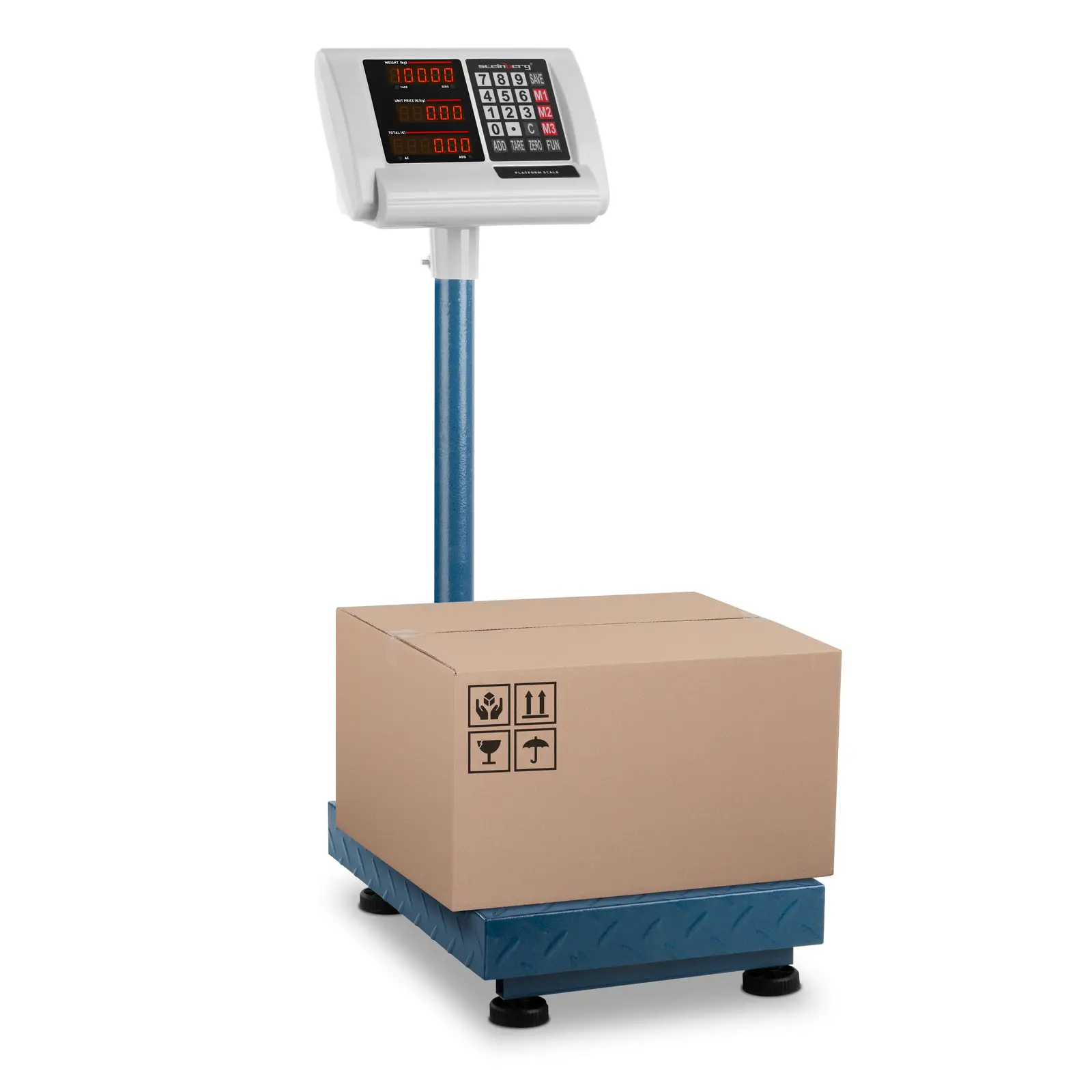 Balance plateforme - 100 kg / 10 g - 40 x 30 cm - Pliable