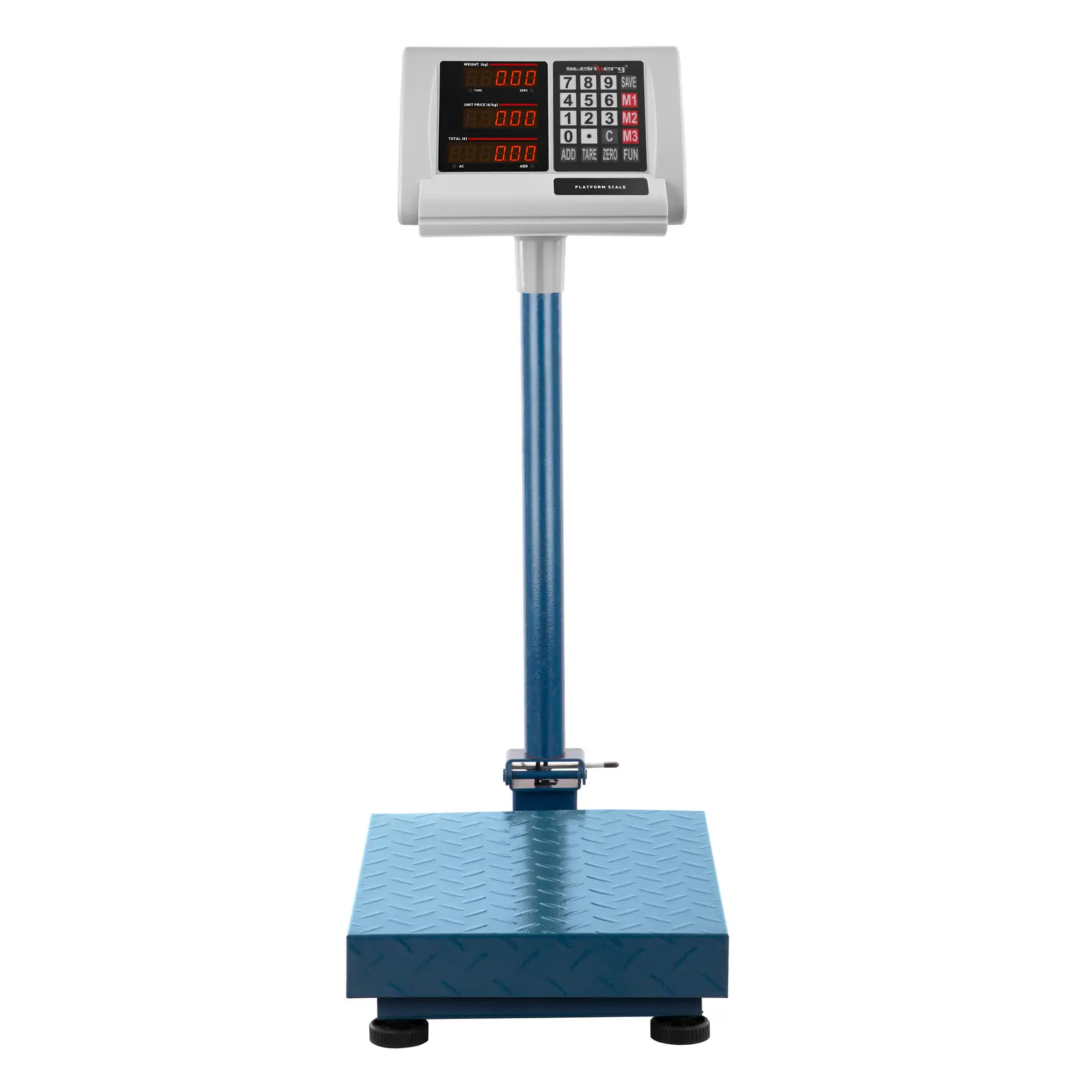 Plošinová váha - 100 kg / 0,01 kg - 40 x 30 cm - skládací - LED (Tárování: Ano)