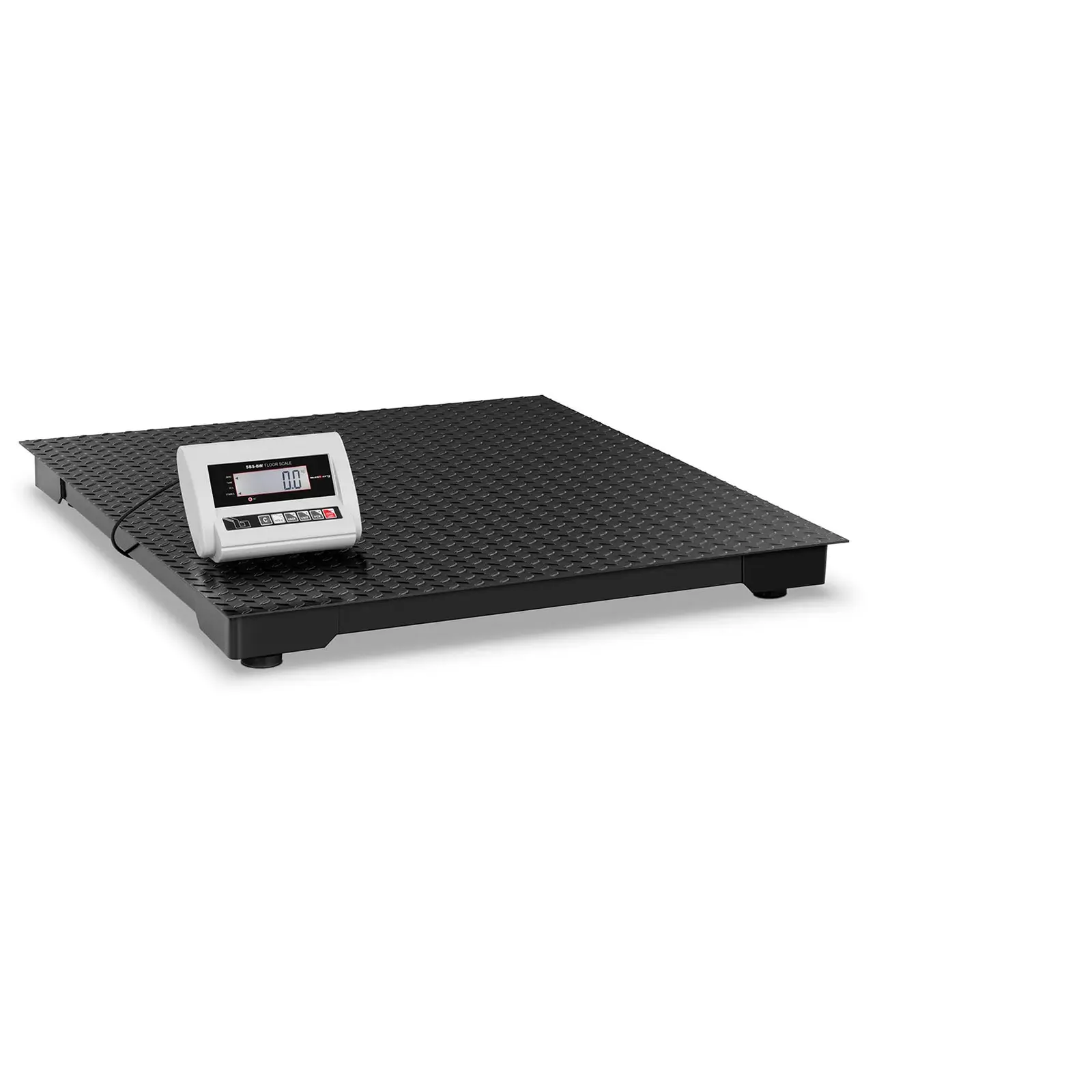 Podlahová váha ECO - 1000 kg / 0,5 kg - 100 x 100 cm - LCD (Přesnost: 0.5 kg)