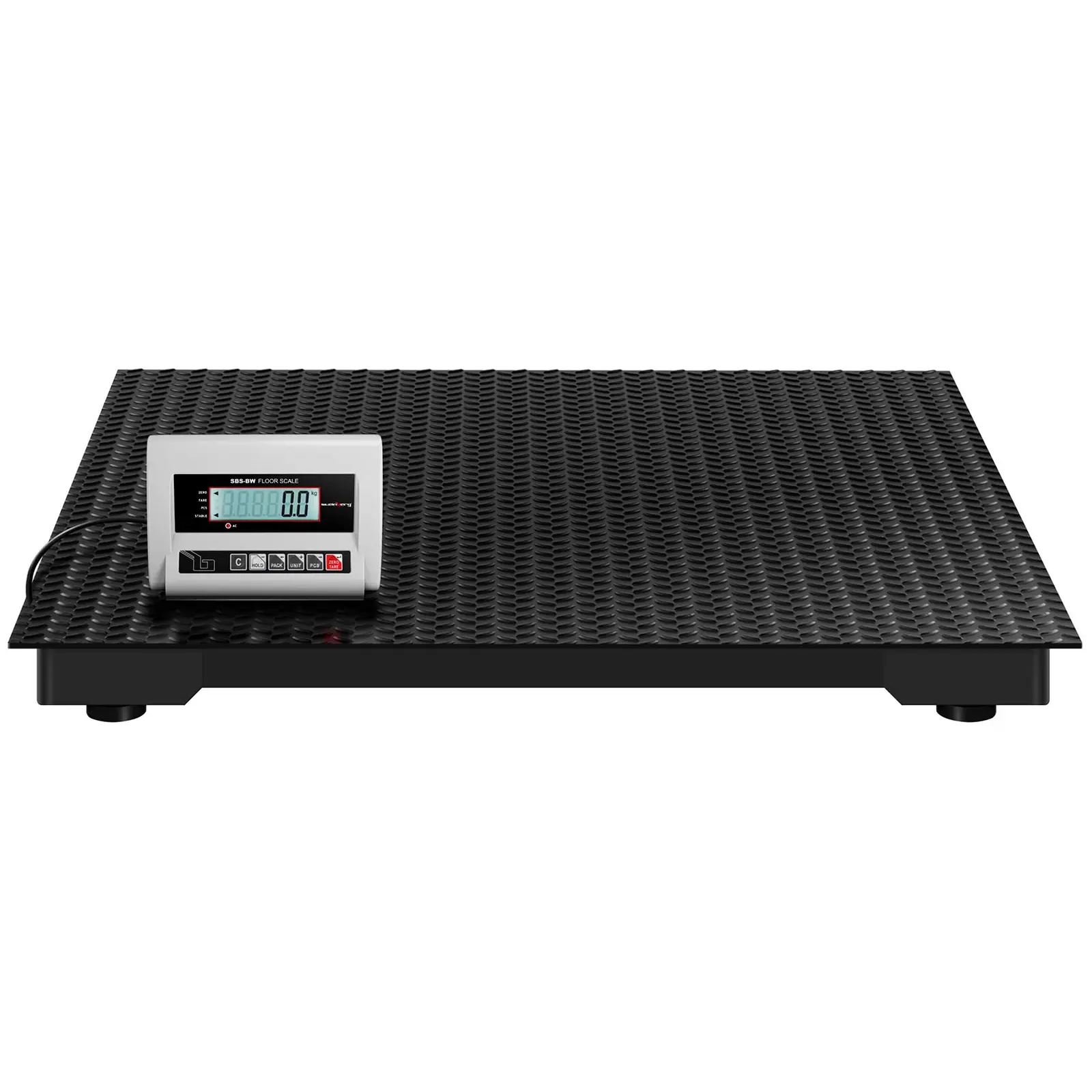 Podlahová váha ECO - 1000 kg / 0,5 kg - 100 x 100 cm - LCD (Podržet: Ano)