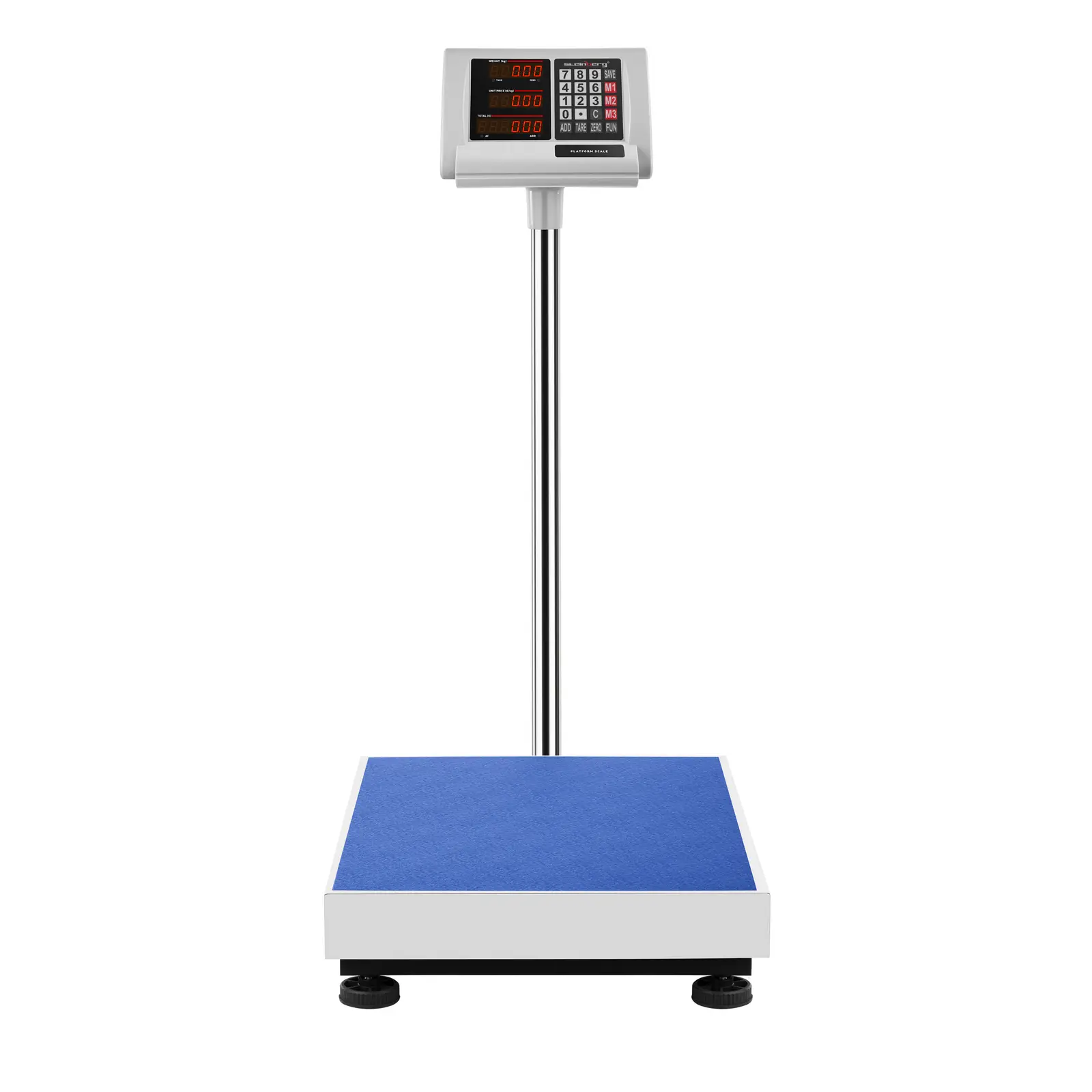 Plošinová váha - 300 kg / 0,05 kg - 60 x 45 cm - LED (Ukládání: Ano)
