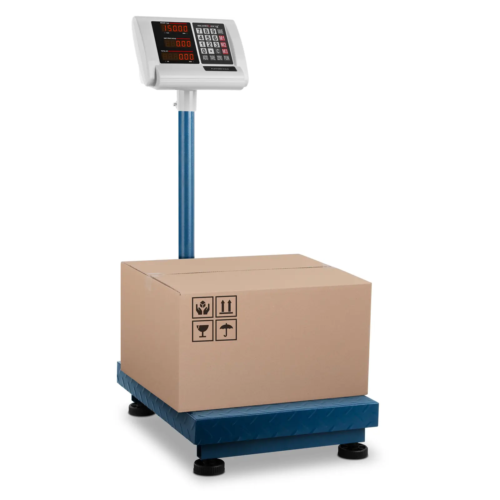 Platform Scale - 150 kg / 0.01 kg - 40 x 50 cm - foldable - LED