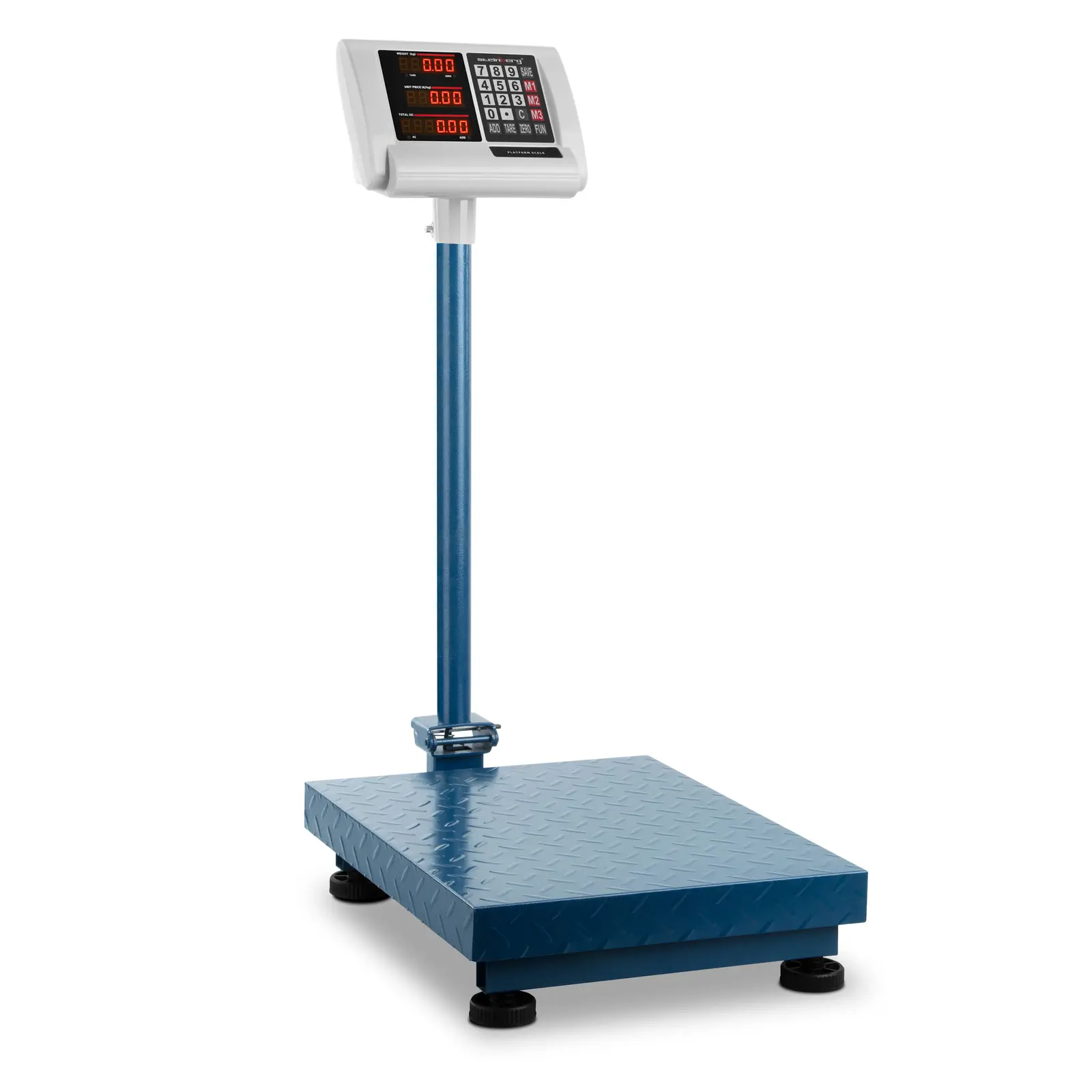 Plošinová váha - 150 kg / 0,01 kg - 40 x 50 cm - skládací - LED (Ukládání: Ano)