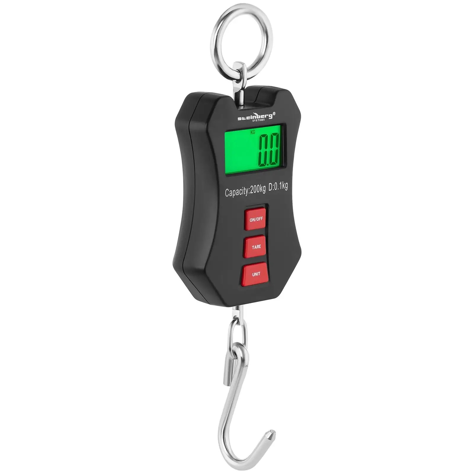 Závěsná váha - 200 kg / 0,1 kg - LCD