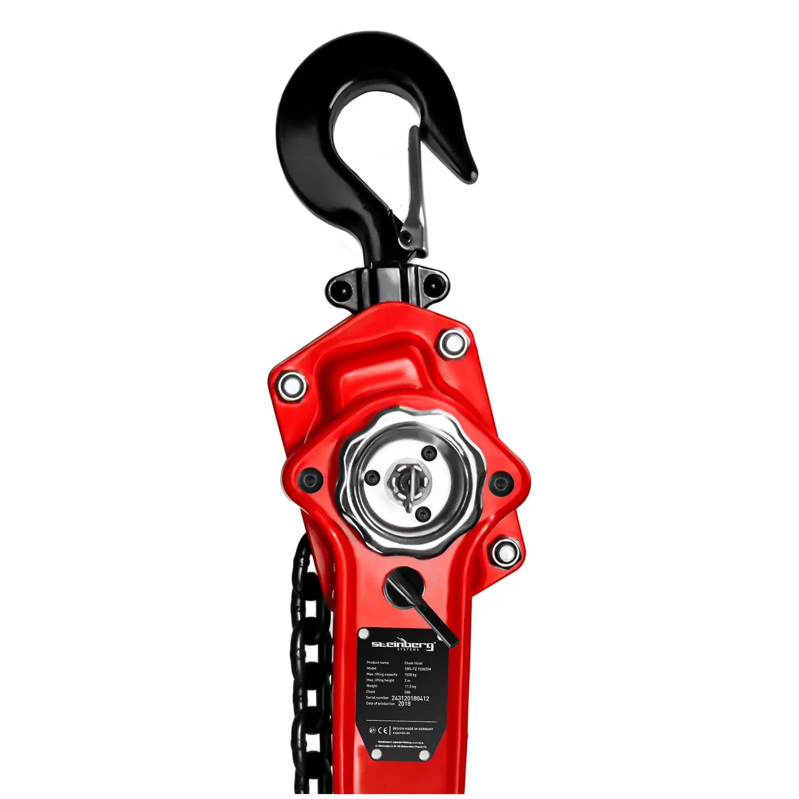 Lever Hoist - 1,500 kg - 2 m