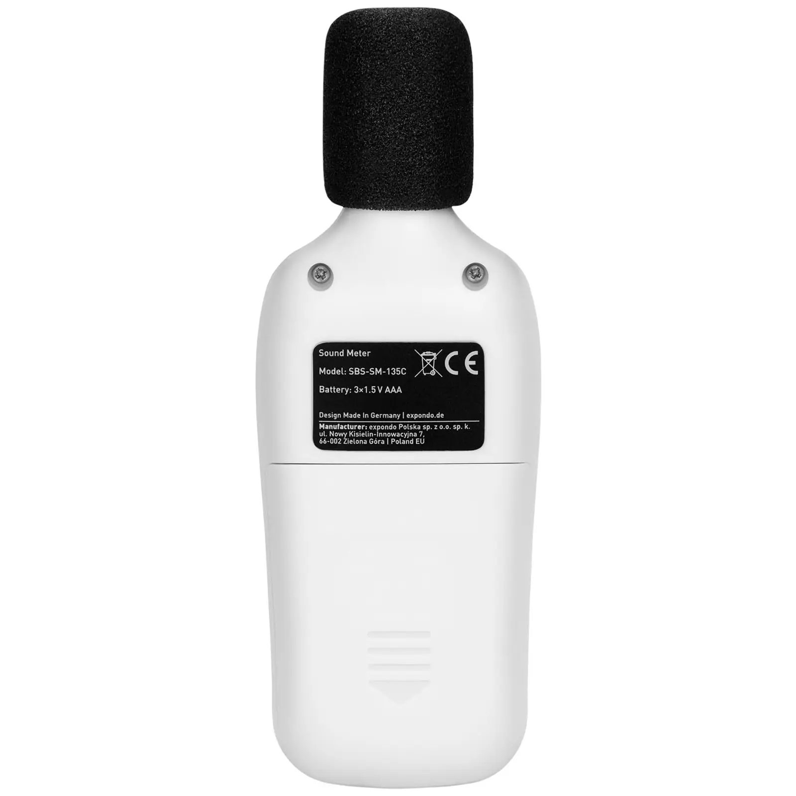 Hlukoměr - 35 až 135 dB (Počet baterií: 3)