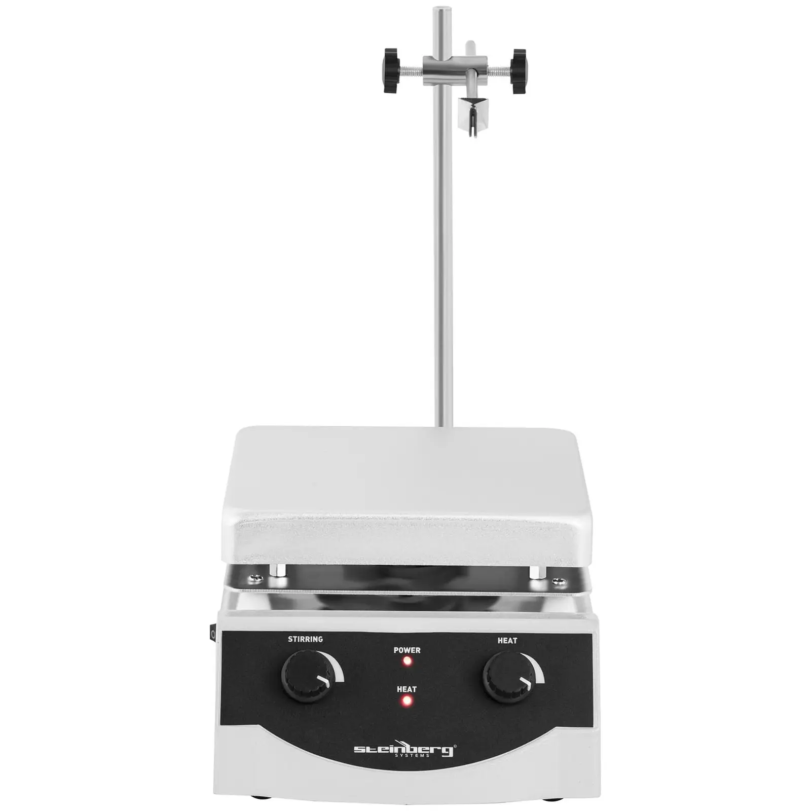 Magnetická míchačka s ohřevem - 380 °C - 5 l - 2 000 ot/min (Časovač: Ne)