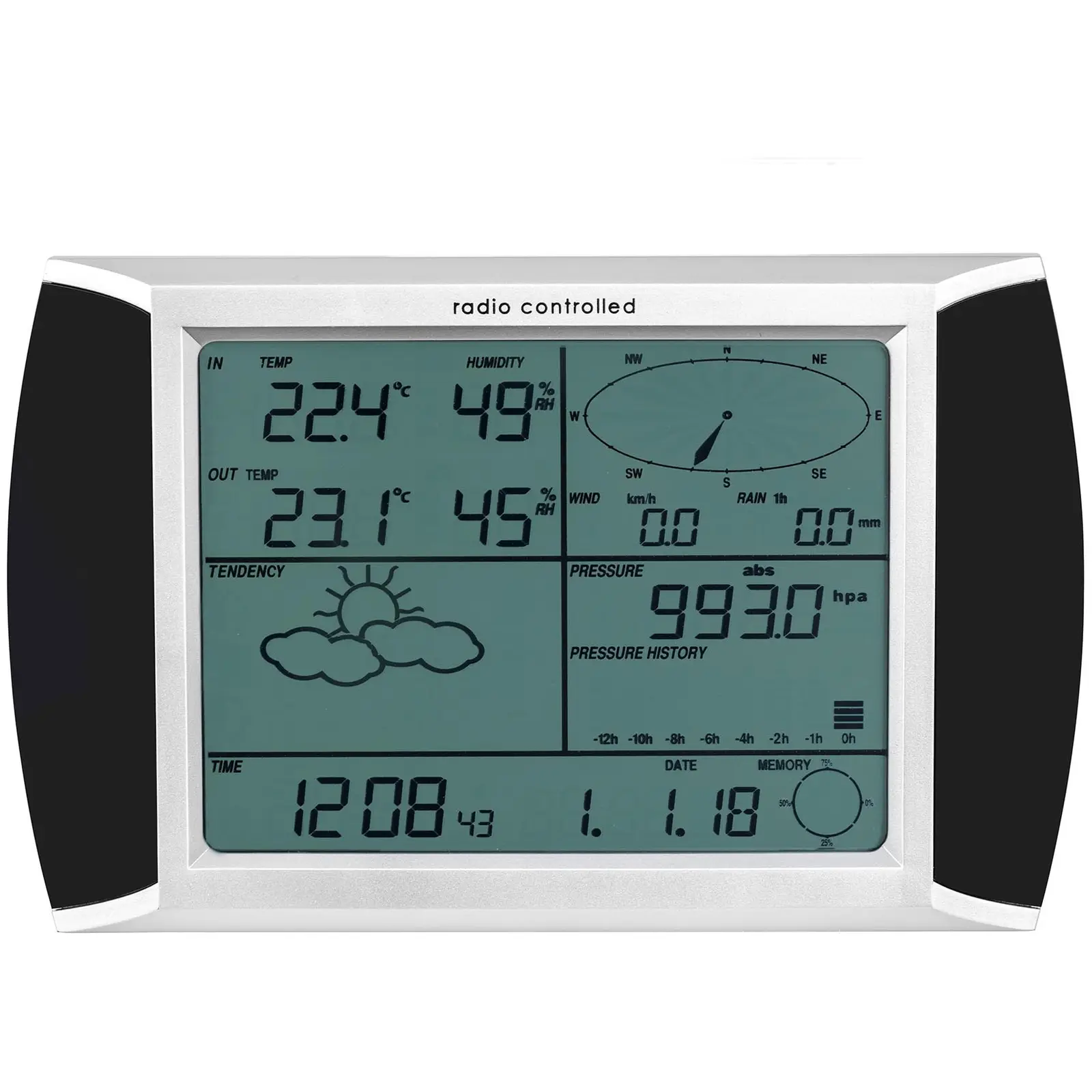 Meteostanice - dotykový displej - USB