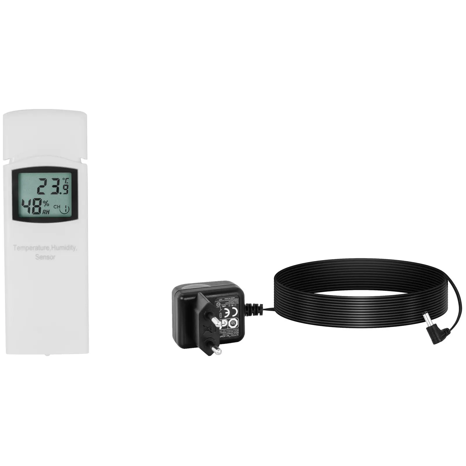 Station météo connectée - LCD - 7" - USB - Capteur intérieur (Indice UV: Oui)