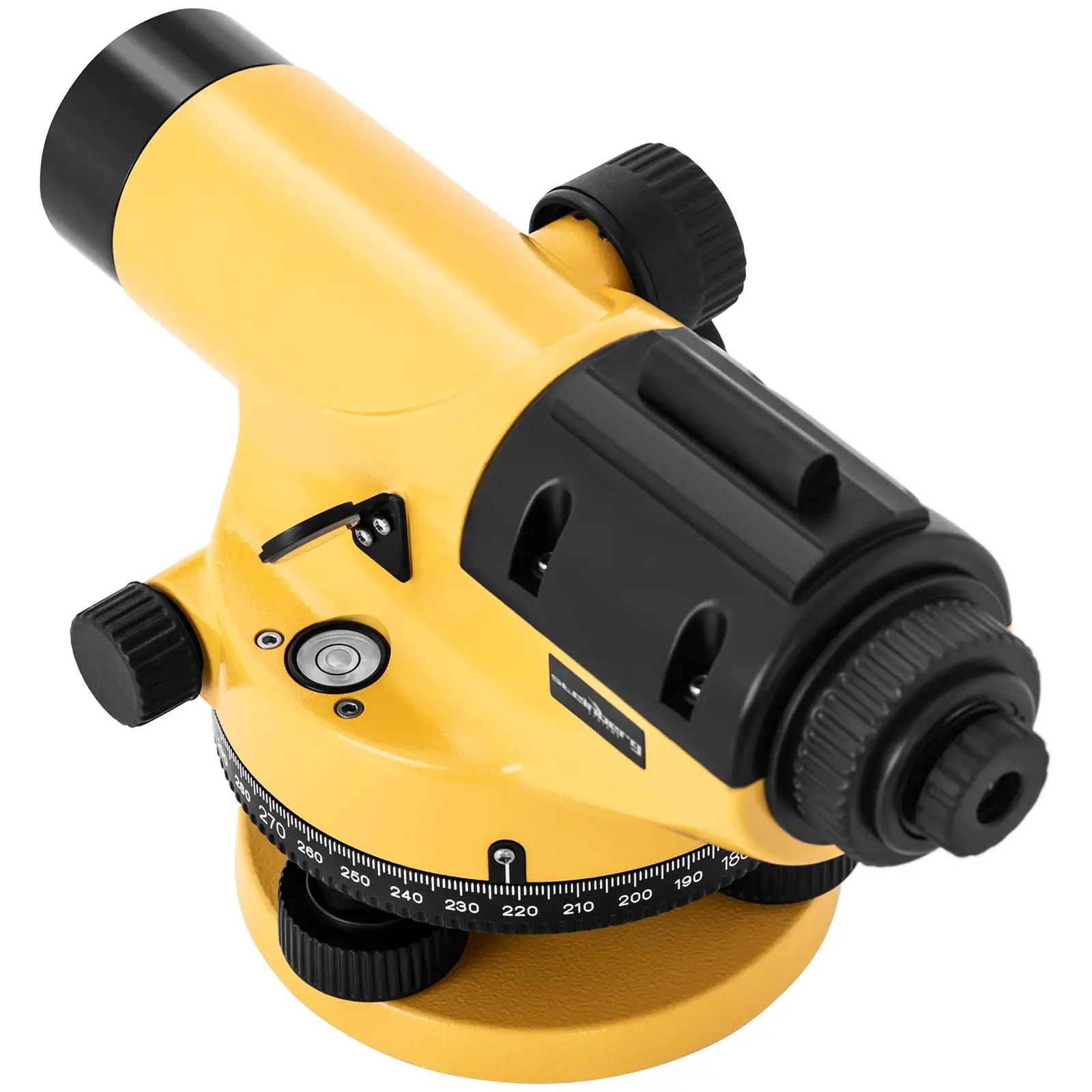 Niveau de chantier avec trépied et mire - Grossissement 32x - Objectif 38 mm - Écart 1 mm - Compensateur à amortissement magnétique (Visée min.: 0.3 m)