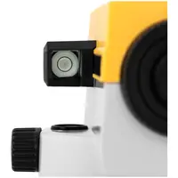 Nivel óptico - con trípode y mira - 24 aumentos - lente de 36 mm - desviación 2 mm - compensador amortiguado por aire