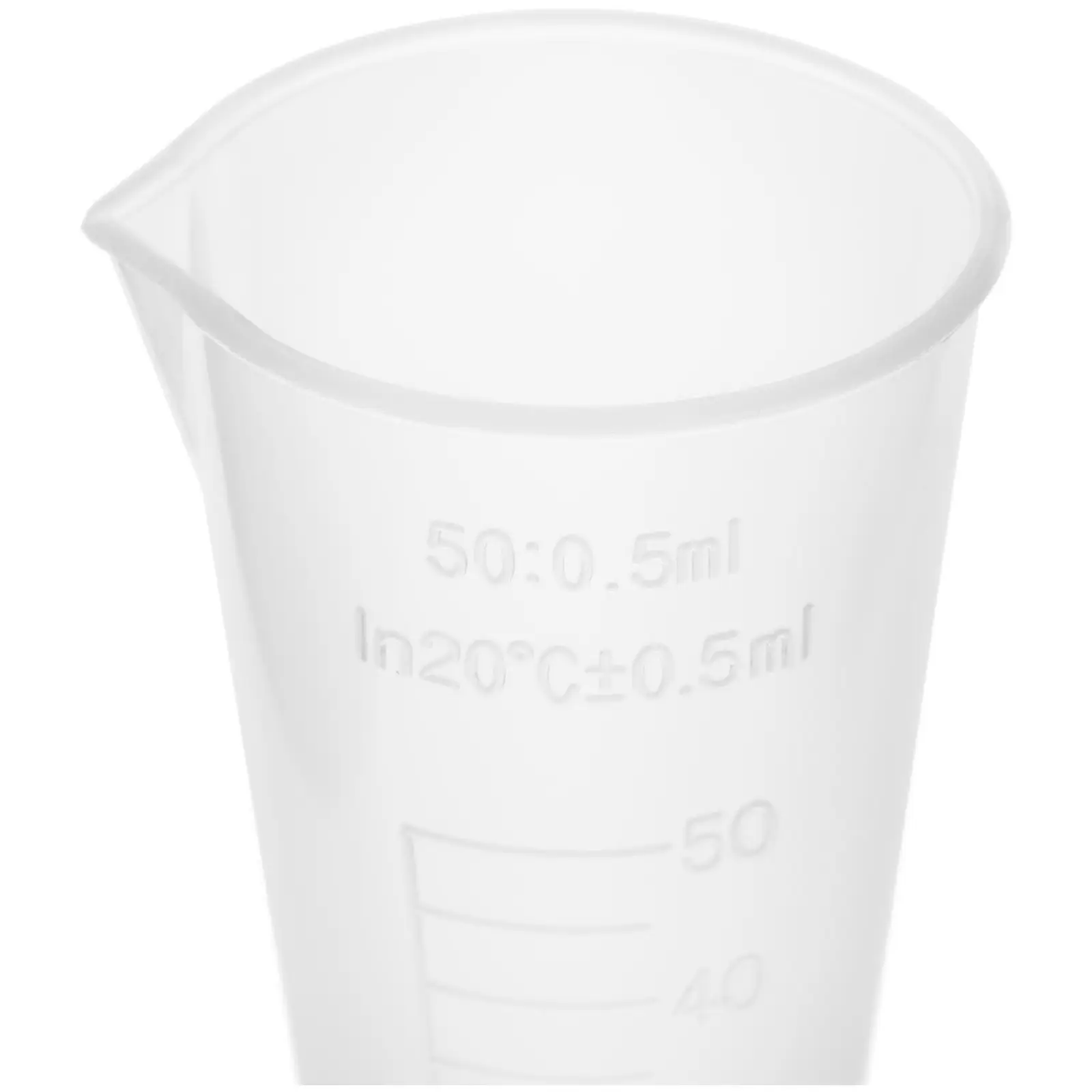 Laboratory Beaker - 10 pcs. - 50 ml - with spout