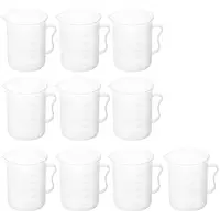 Laboratory Beaker - 10 pcs. - 300 ml - with spout and handle