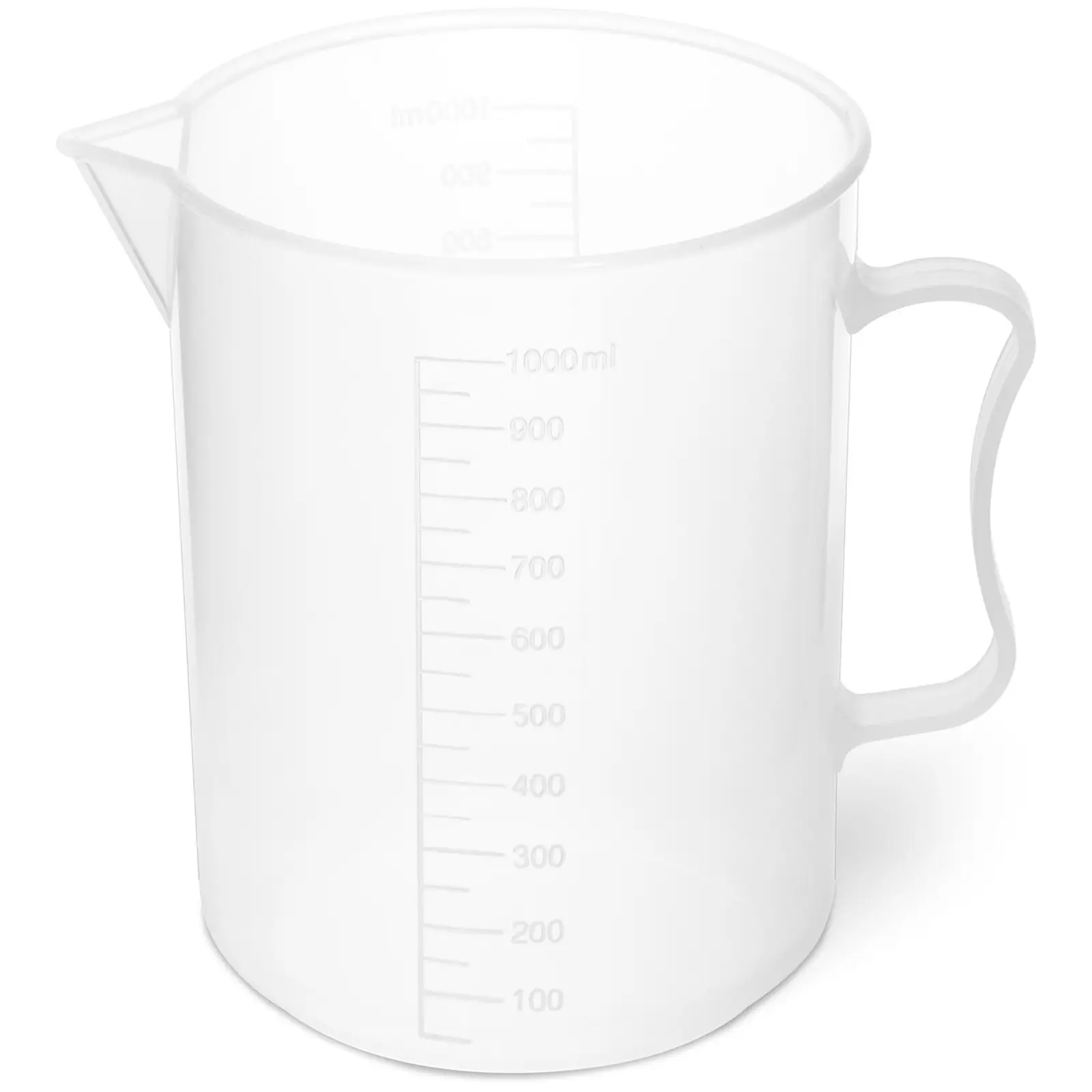 Laboratory Beaker - 10 pcs. - 1,000 ml - with spout and handle