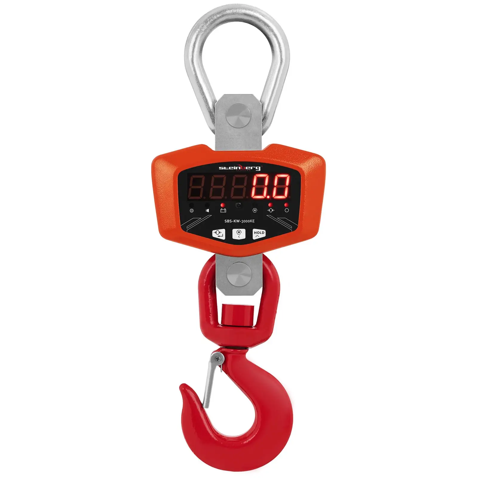 Kraanweegschaal - 3000kg / 0,5kg - LED - digitaal (Nauwkeurigheid 1: 0.5 kg)