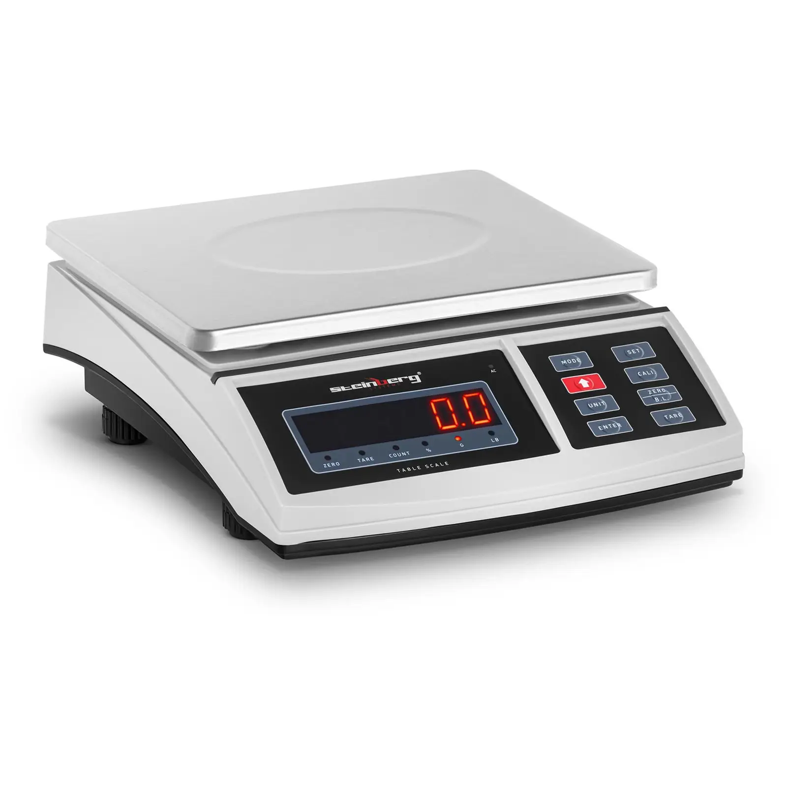 Table Scale - 15 kg / 0.5 g - 21 x 27 cm - LED