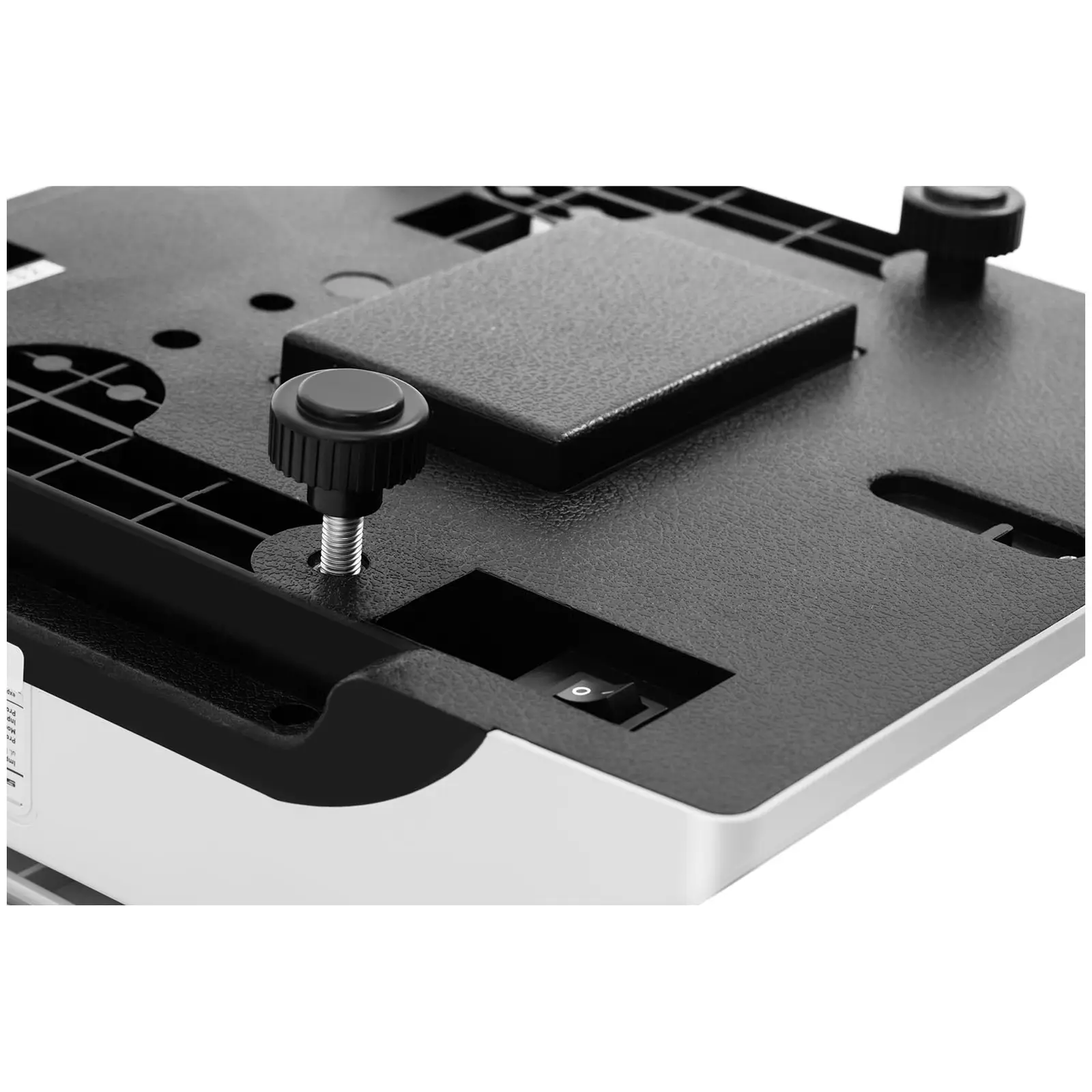 Bilancia contapezzi - 30 kg / 0,5 g - 22,8 x 28 cm - Batteria 80 h - 3 LCD - 4