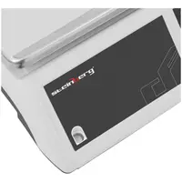 Bilancia da banco di controllo - 6 kg / 1 g - Display LCD alto