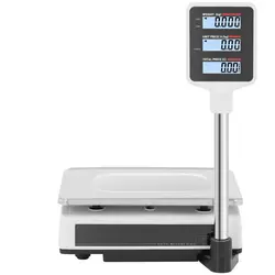 Digital Weighing Scale - 6 kg / 1 g - raised LCD display