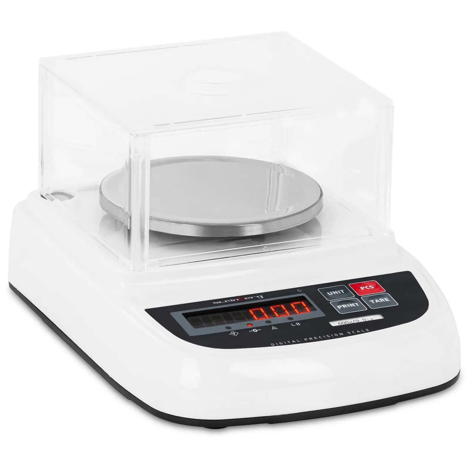 Waga laboratoryjna - 600 g / 0,01 g - osłona - LED