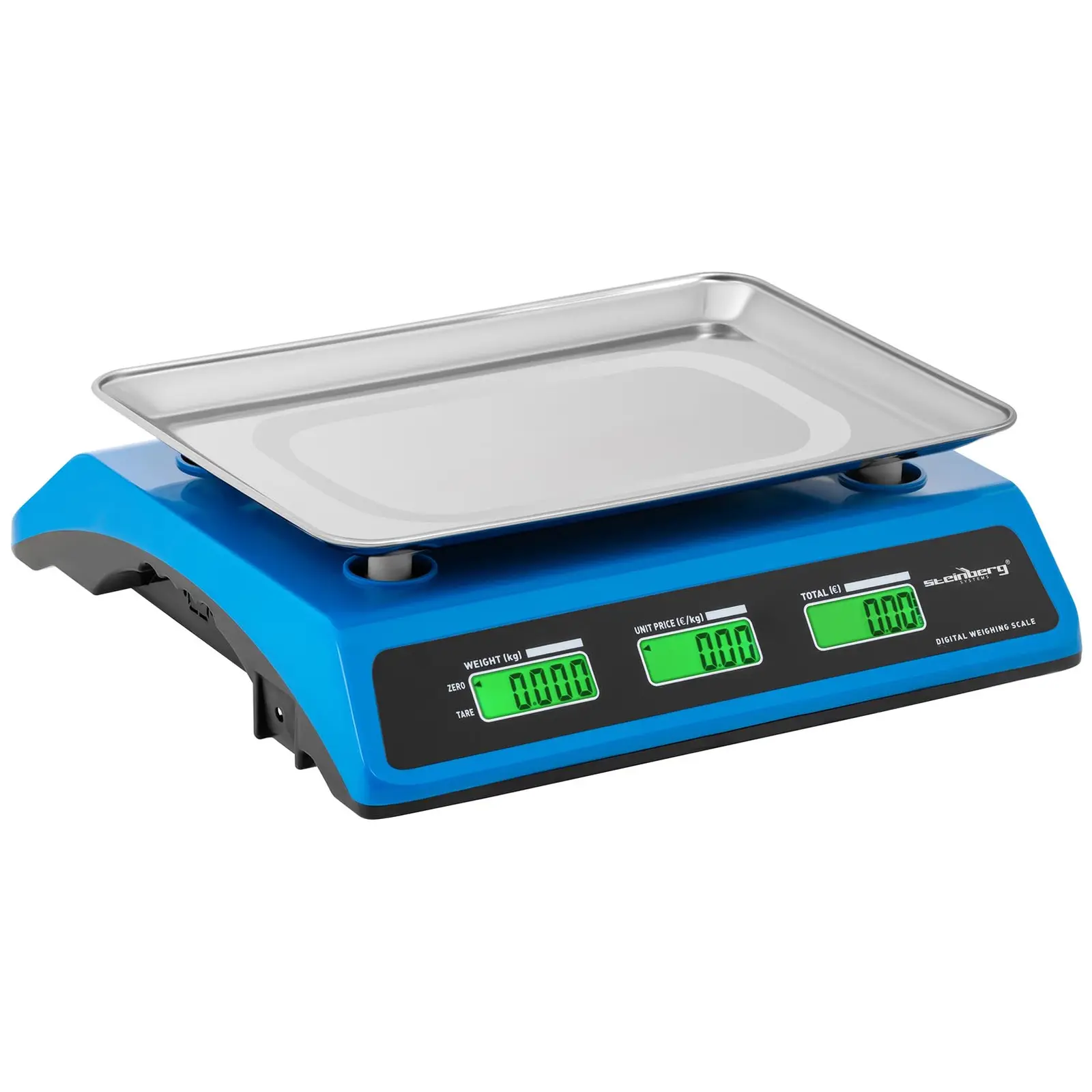 Balança de controlo - LCD - 40 kg / 2 g - Azul