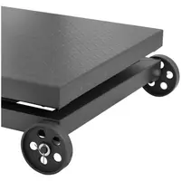 Balança de Plataforma - 1000 kg / 200 g - com rodas - LED