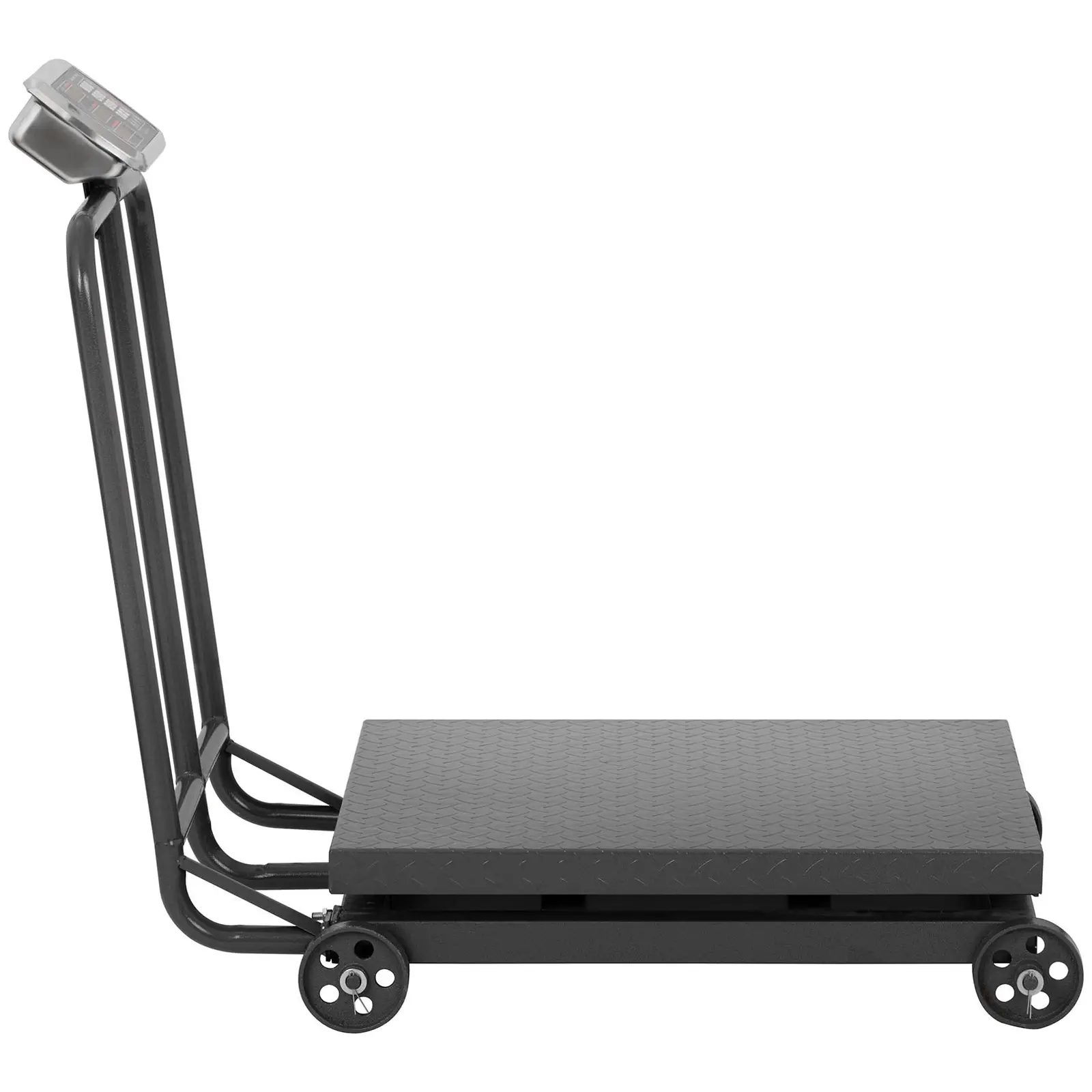 Platformna tehtnica - 1000 kg / 200 g - z možnostjo kotaljenja - LED prikazovalnik